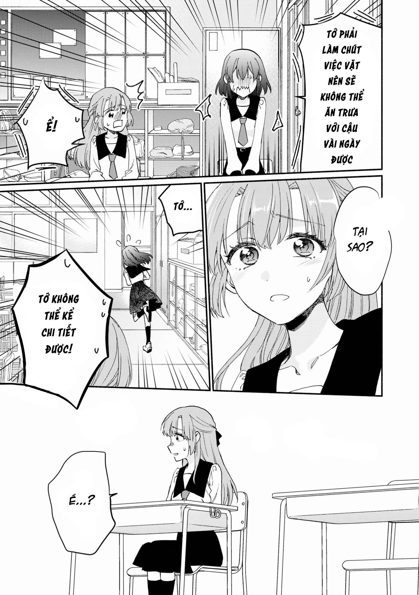 đọc truyện Tonari No Seki Ga Sukina Hito Datta Gakusei Yuri Anthology Chương 4 ảnh 25 tại Thiên Thai Truyện