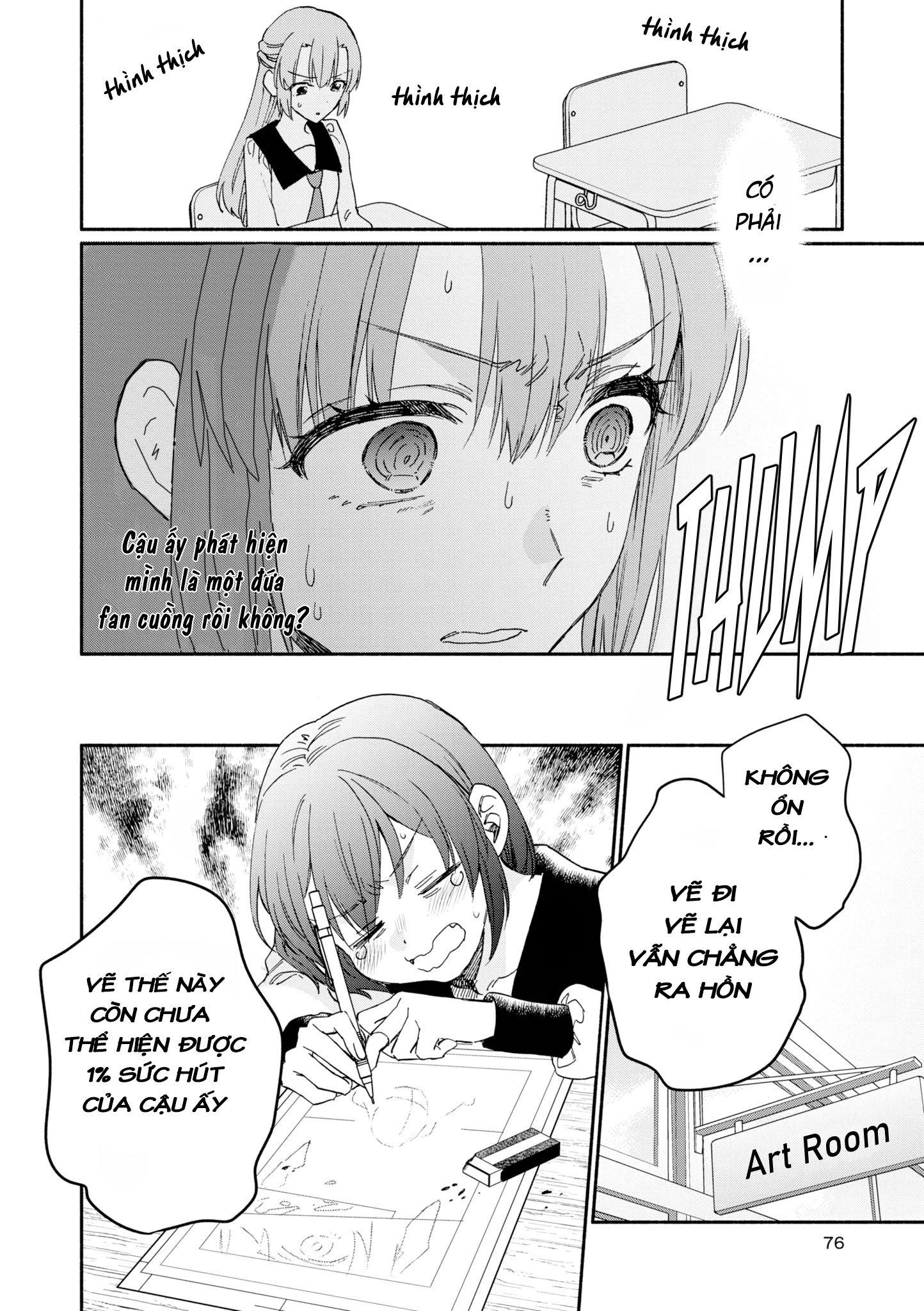 đọc truyện Tonari No Seki Ga Sukina Hito Datta Gakusei Yuri Anthology Chương 4 ảnh 26 tại Thiên Thai Truyện