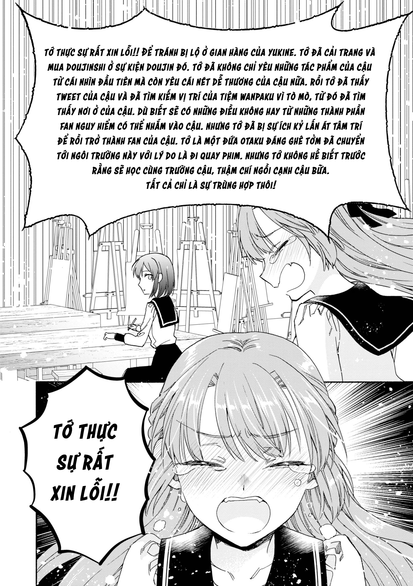 đọc truyện Tonari No Seki Ga Sukina Hito Datta Gakusei Yuri Anthology Chương 4 ảnh 28 tại Thiên Thai Truyện