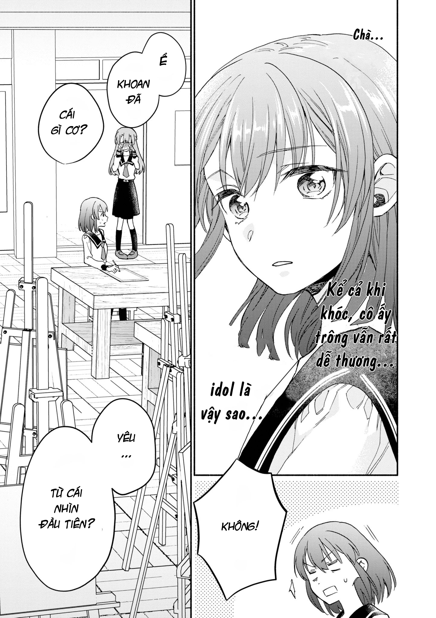 đọc truyện Tonari No Seki Ga Sukina Hito Datta Gakusei Yuri Anthology Chương 4 ảnh 29 tại Thiên Thai Truyện