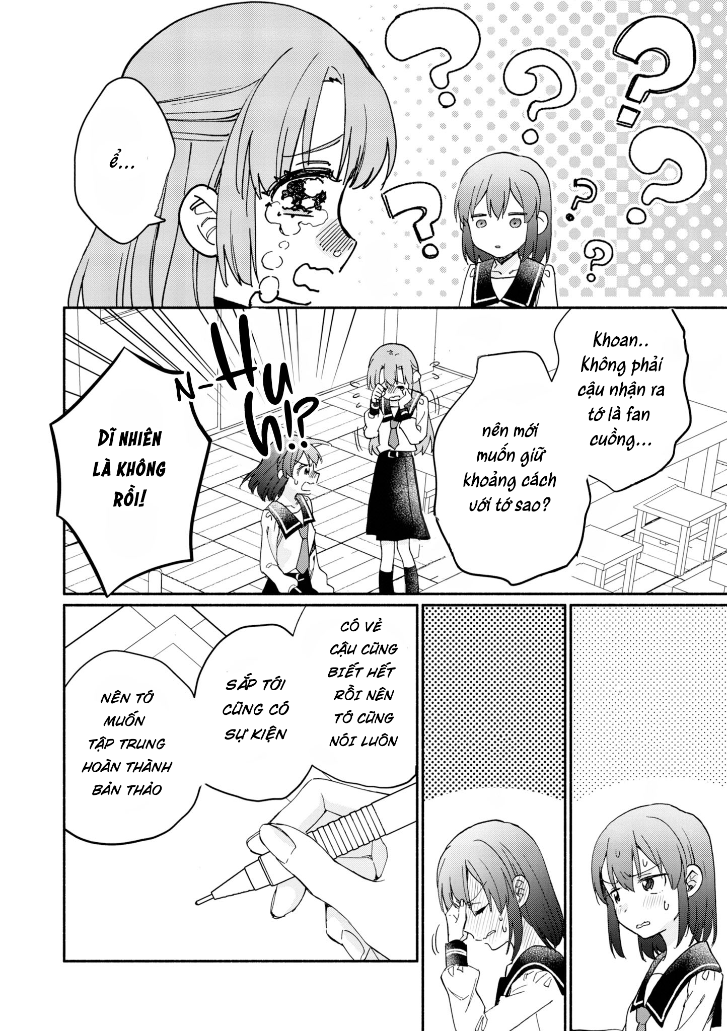 đọc truyện Tonari No Seki Ga Sukina Hito Datta Gakusei Yuri Anthology Chương 4 ảnh 30 tại Thiên Thai Truyện