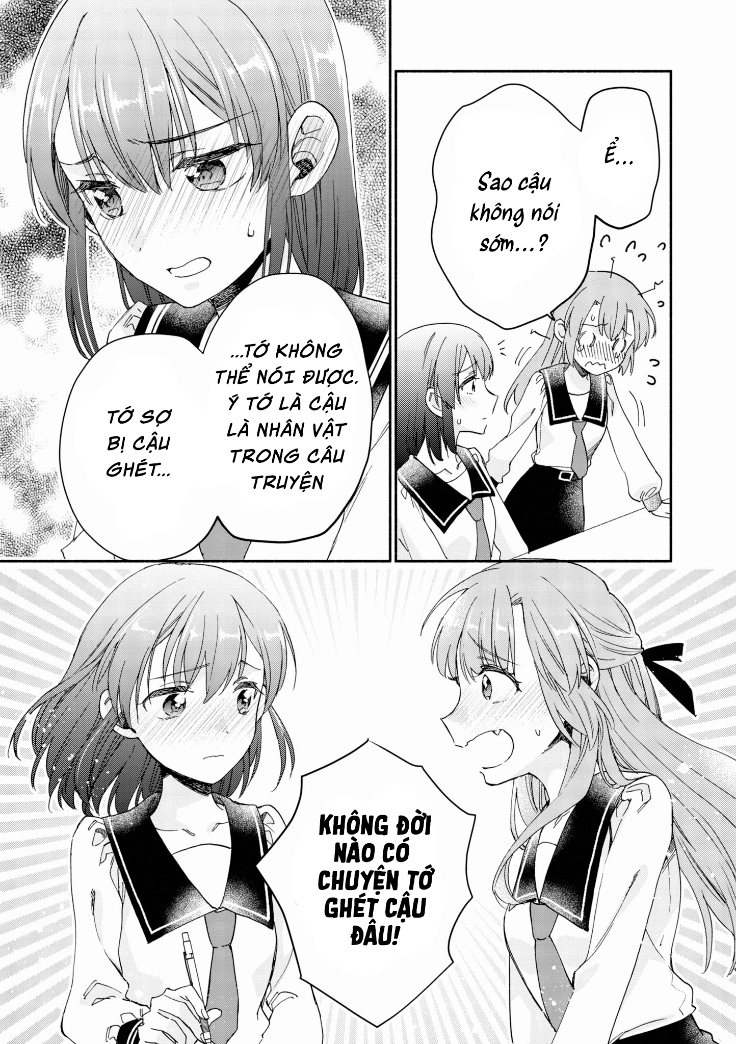 đọc truyện Tonari No Seki Ga Sukina Hito Datta Gakusei Yuri Anthology Chương 4 ảnh 31 tại Thiên Thai Truyện