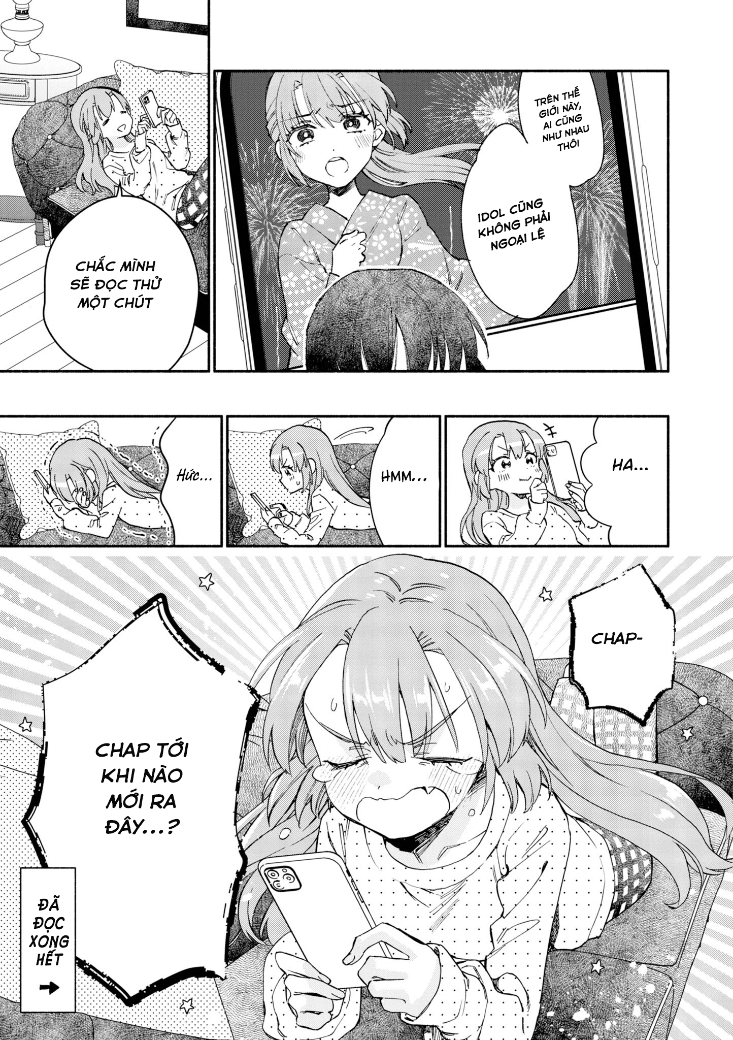 đọc truyện Tonari No Seki Ga Sukina Hito Datta Gakusei Yuri Anthology Chương 4 ảnh 9 tại Thiên Thai Truyện