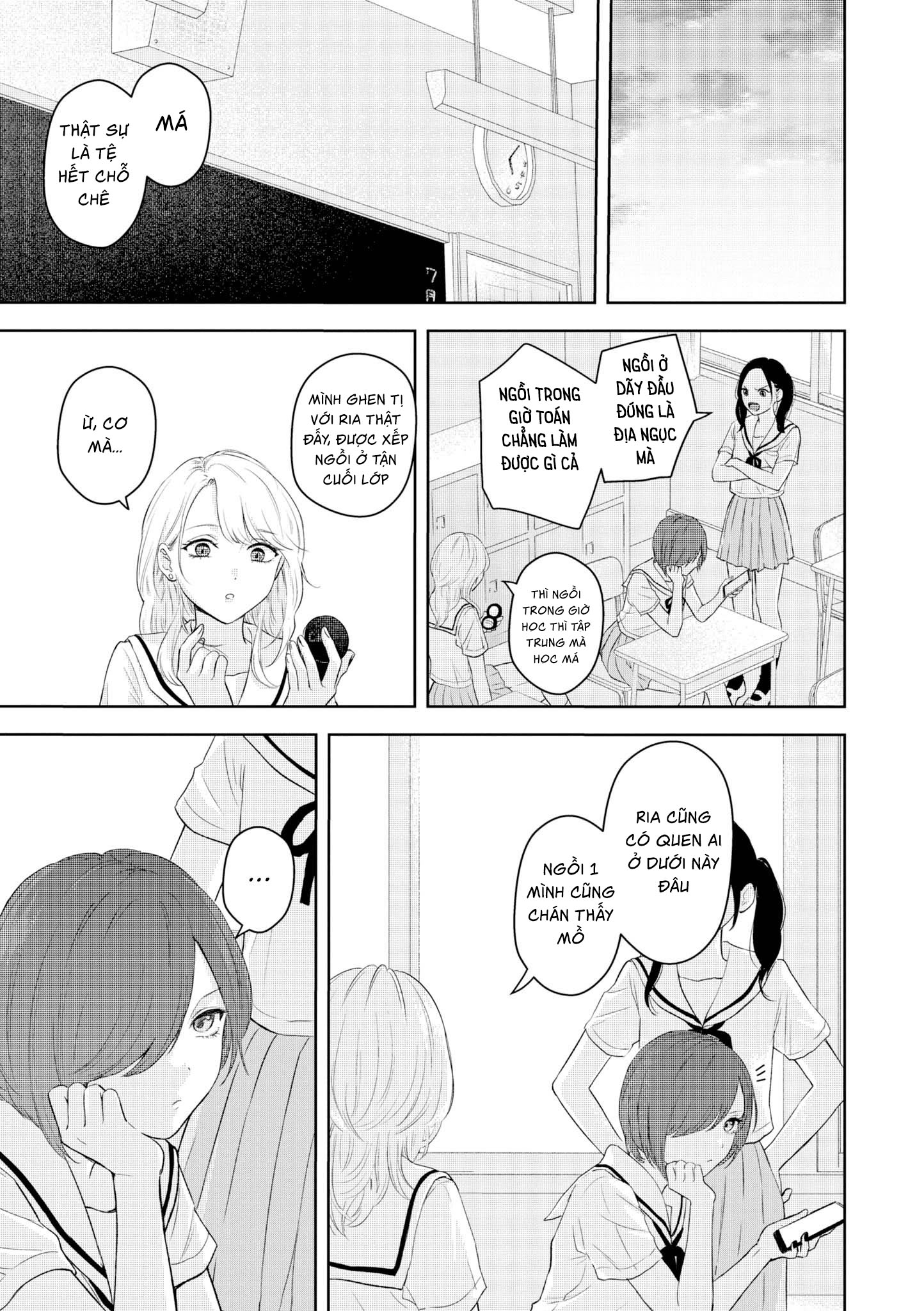 đọc truyện Tonari No Seki Ga Sukina Hito Datta Gakusei Yuri Anthology Chương 5 ảnh 18 tại Thiên Thai Truyện