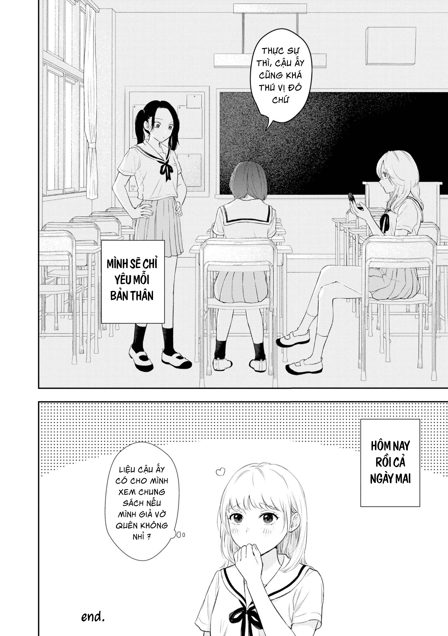 đọc truyện Tonari No Seki Ga Sukina Hito Datta Gakusei Yuri Anthology Chương 5 ảnh 21 tại Thiên Thai Truyện