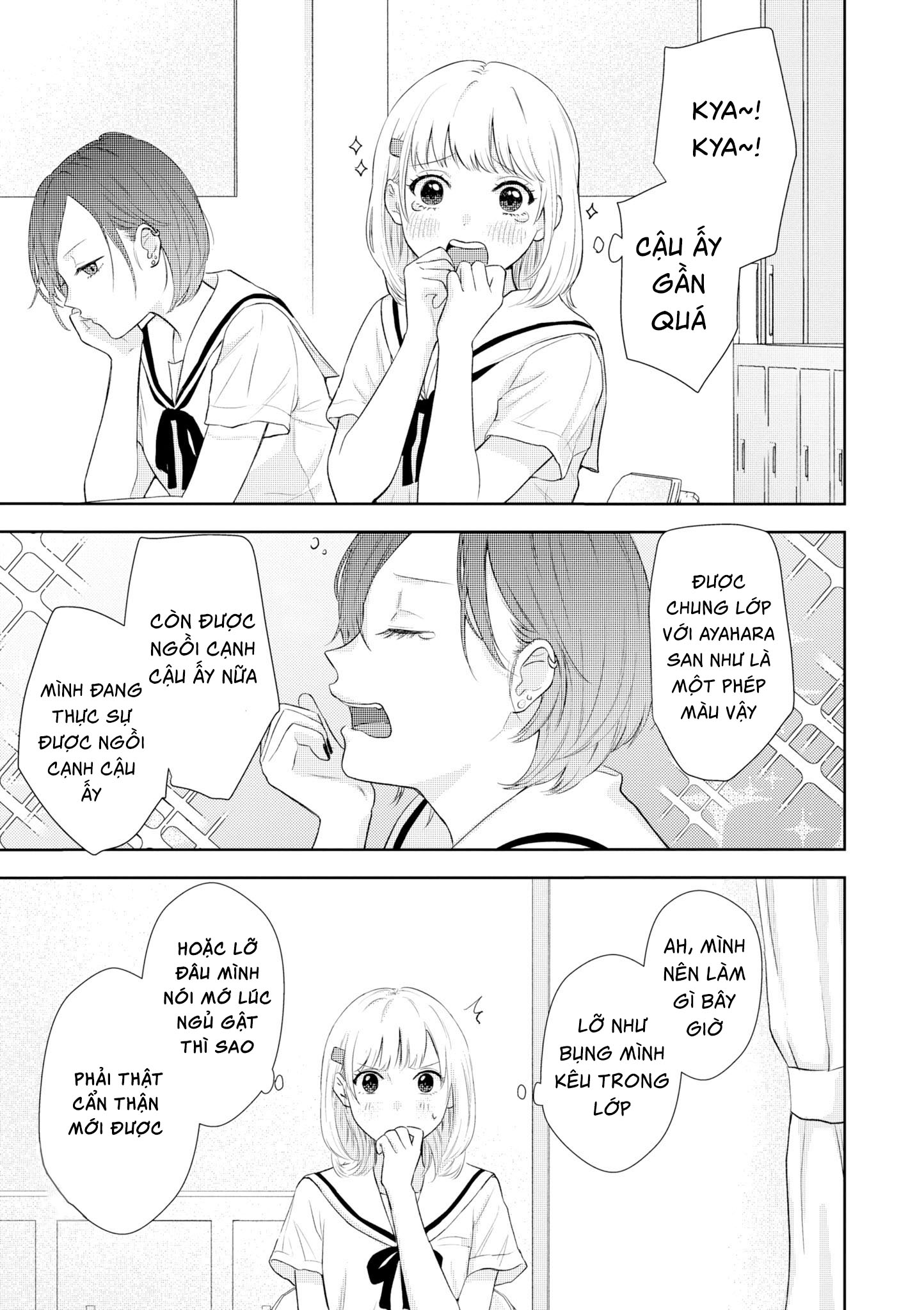 đọc truyện Tonari No Seki Ga Sukina Hito Datta Gakusei Yuri Anthology Chương 5 ảnh 4 tại Thiên Thai Truyện