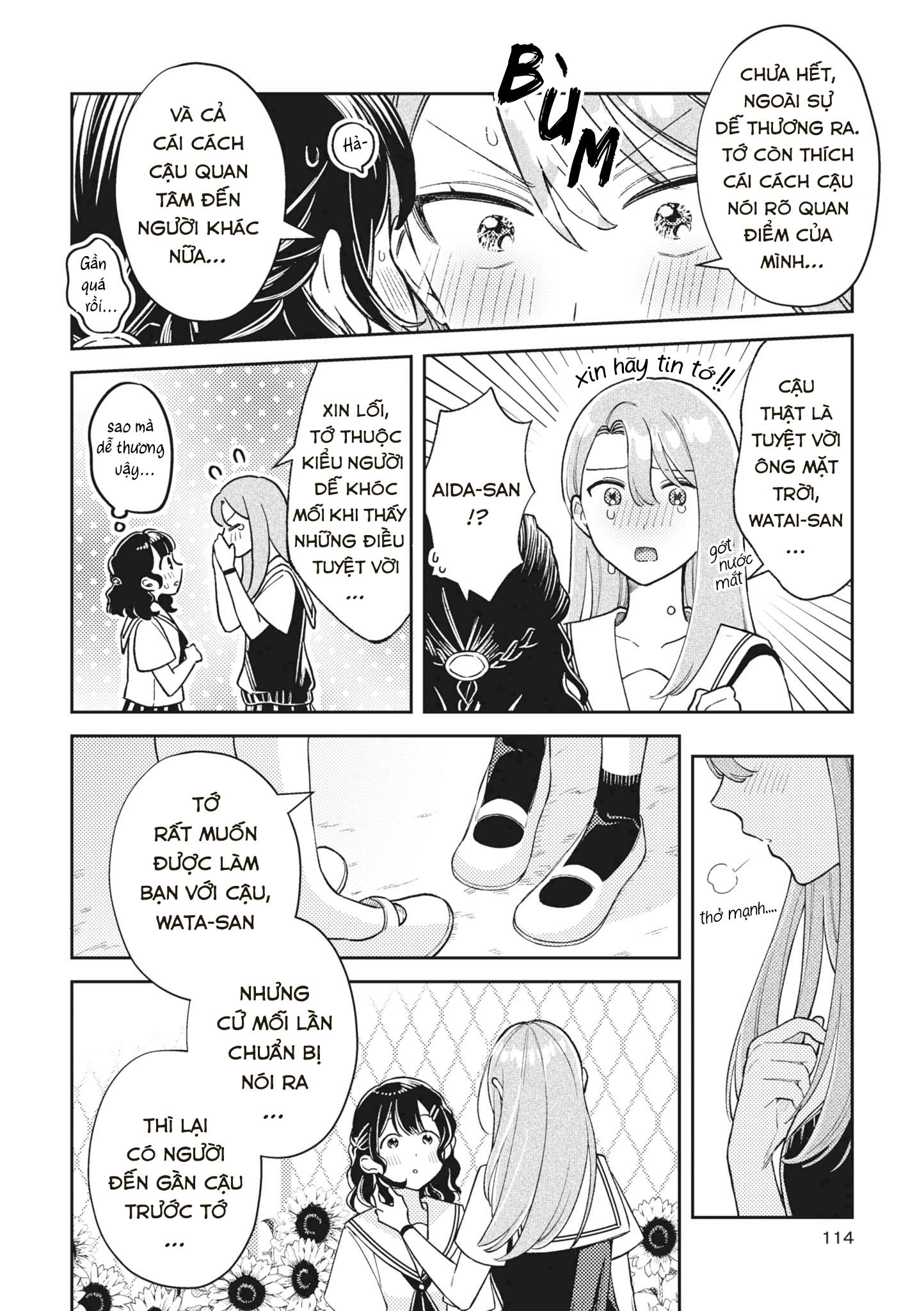 đọc truyện Tonari No Seki Ga Sukina Hito Datta Gakusei Yuri Anthology Chương 6 ảnh 14 tại Thiên Thai Truyện