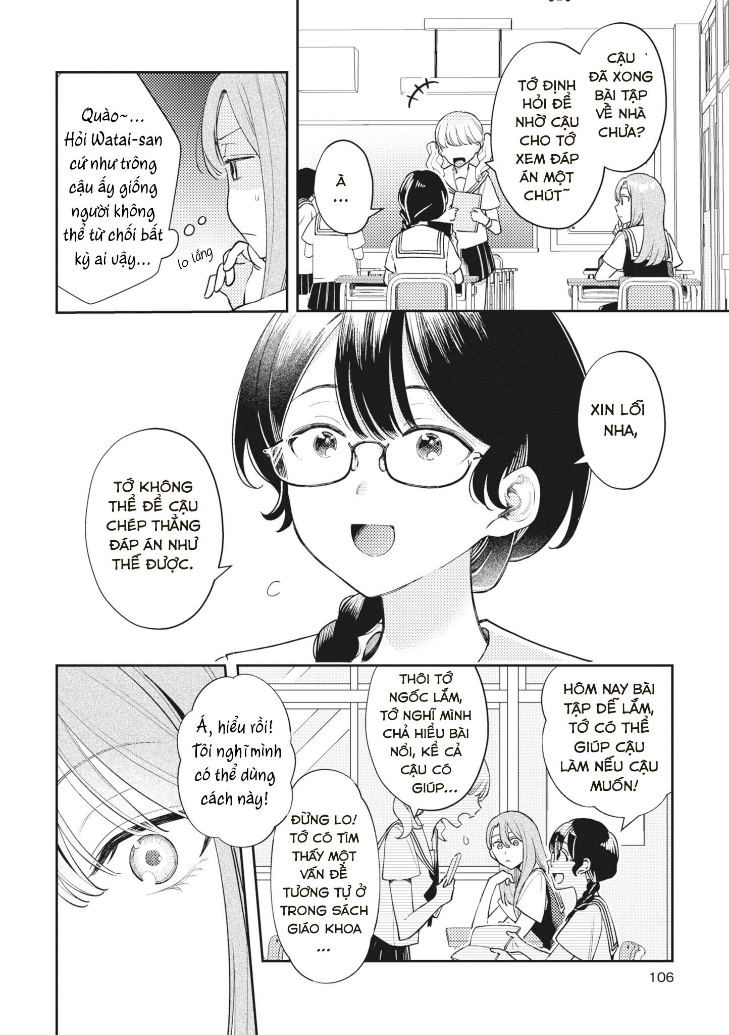 đọc truyện Tonari No Seki Ga Sukina Hito Datta Gakusei Yuri Anthology Chương 6 ảnh 6 tại Thiên Thai Truyện