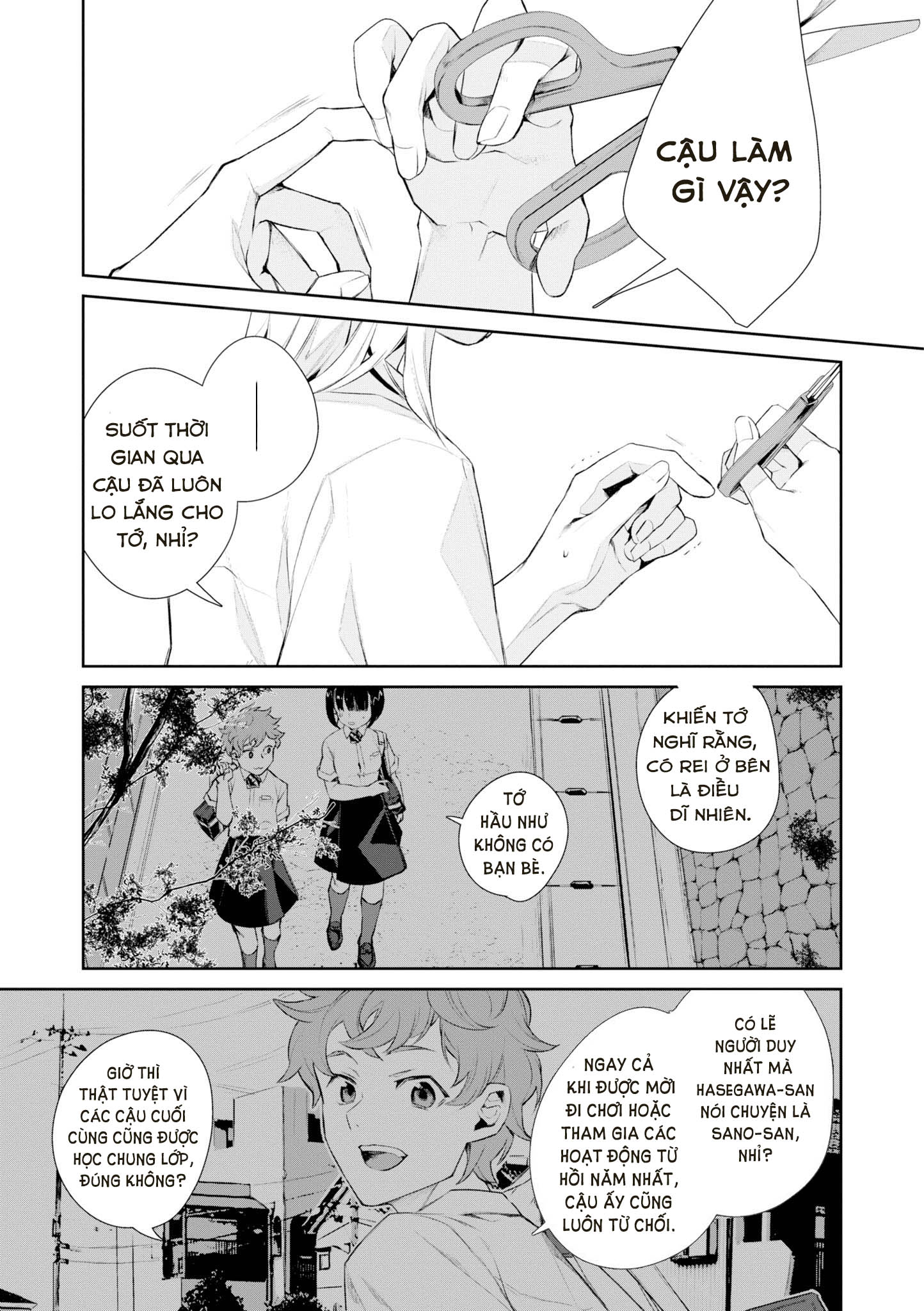 đọc truyện Tonari No Seki Ga Sukina Hito Datta Gakusei Yuri Anthology Chương 7 ảnh 27 tại Thiên Thai Truyện