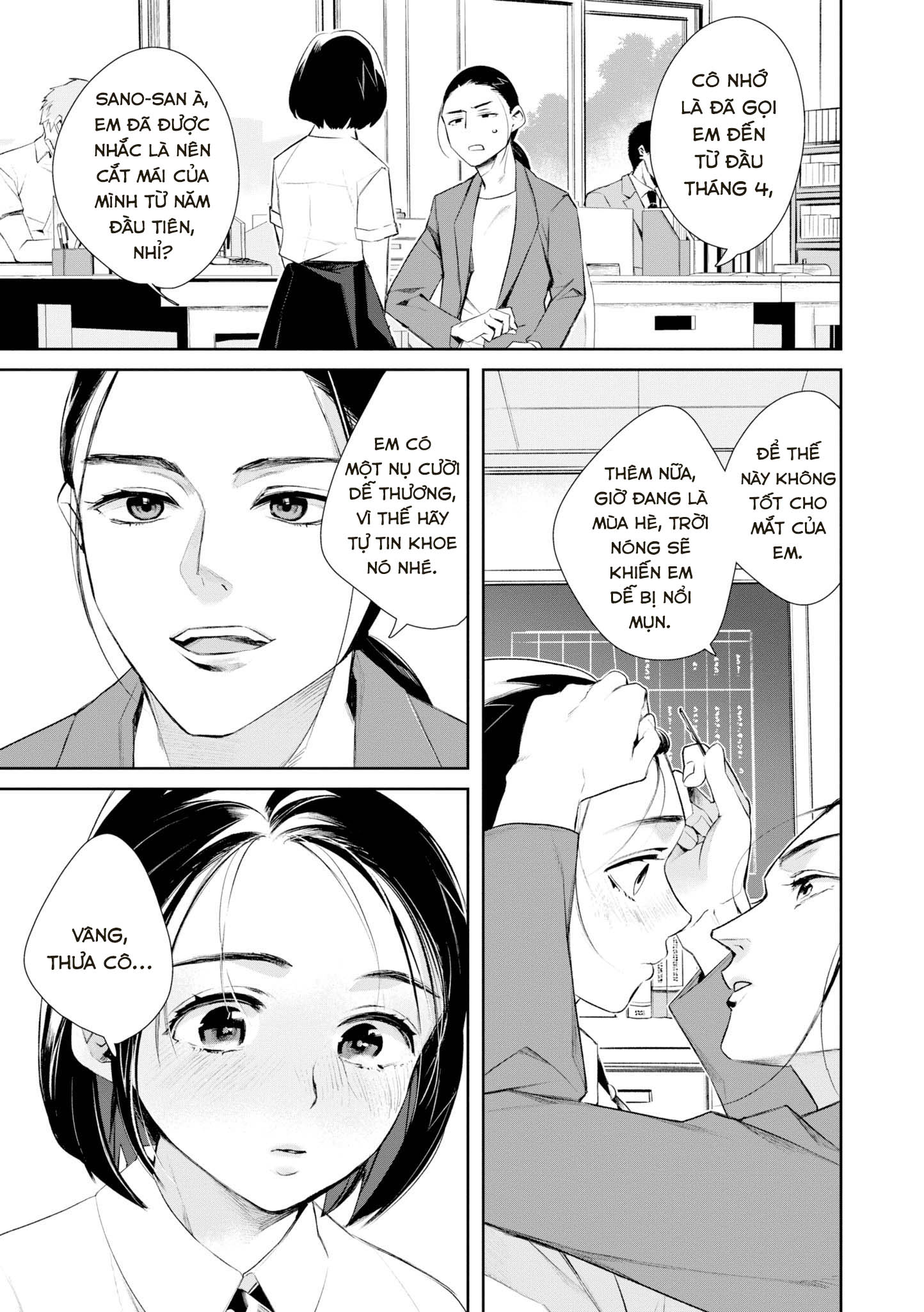 đọc truyện Tonari No Seki Ga Sukina Hito Datta Gakusei Yuri Anthology Chương 7 ảnh 5 tại Thiên Thai Truyện