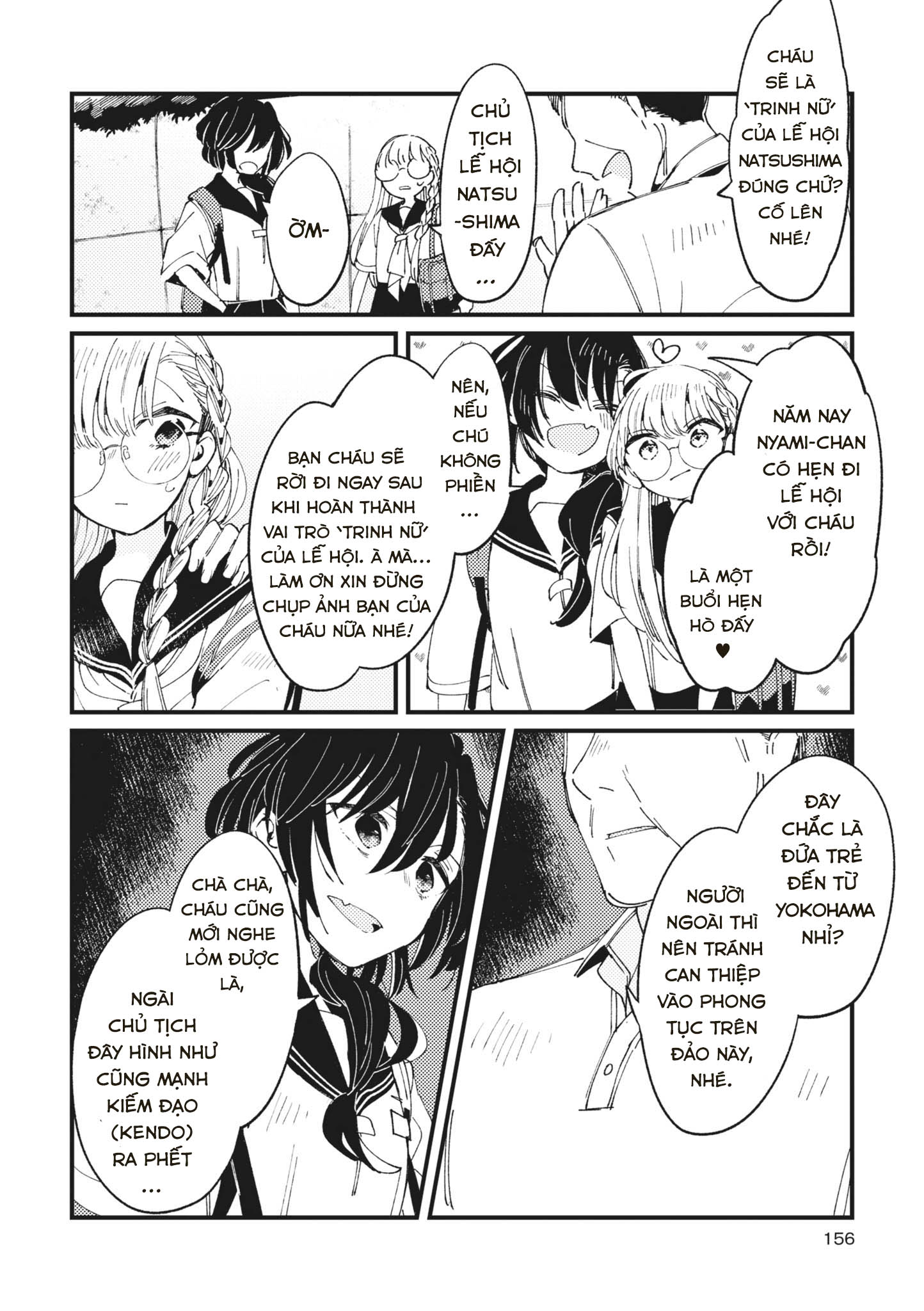 đọc truyện Tonari No Seki Ga Sukina Hito Datta Gakusei Yuri Anthology Chương 8 ảnh 12 tại Thiên Thai Truyện