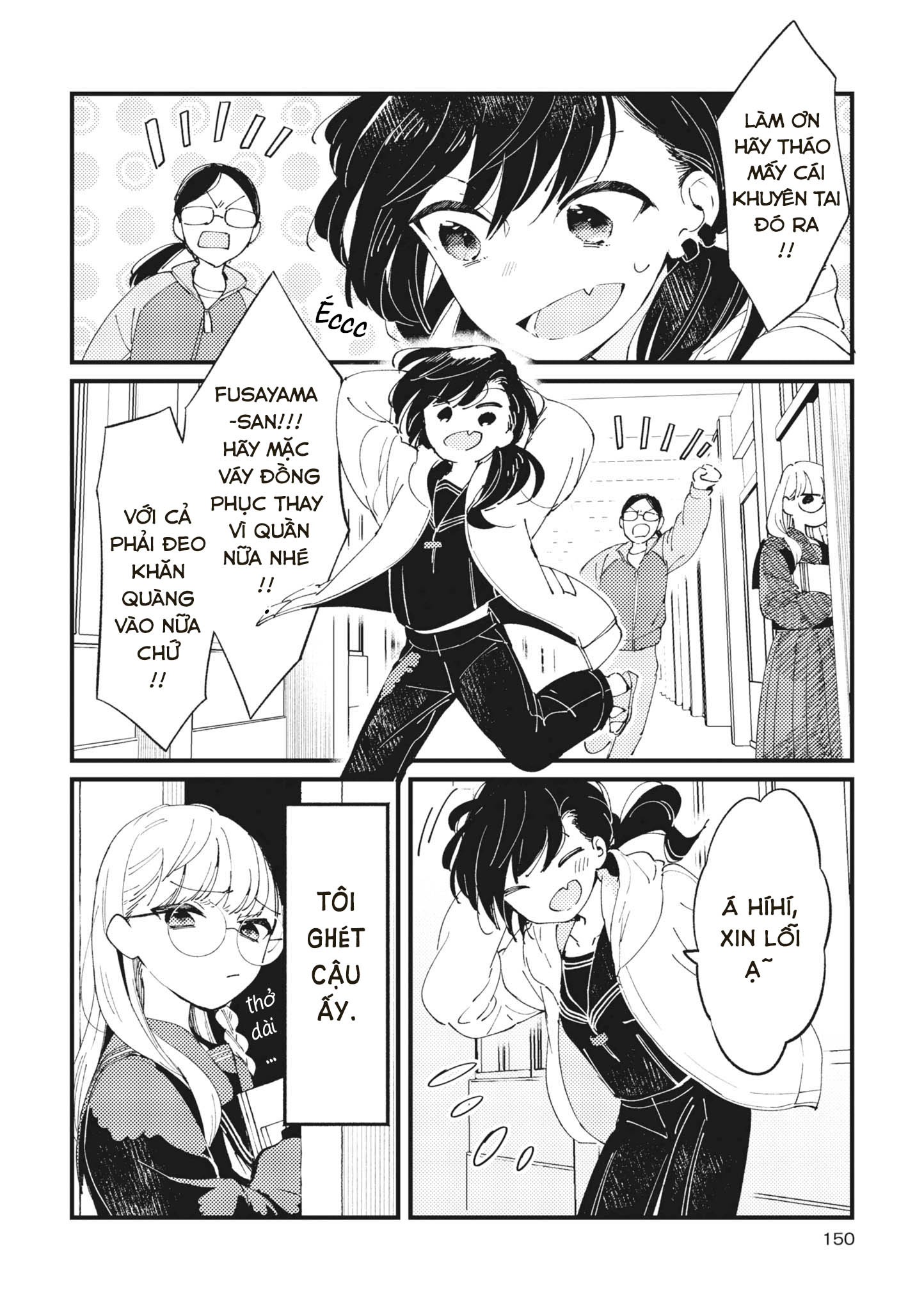 đọc truyện Tonari No Seki Ga Sukina Hito Datta Gakusei Yuri Anthology Chương 8 ảnh 6 tại Thiên Thai Truyện