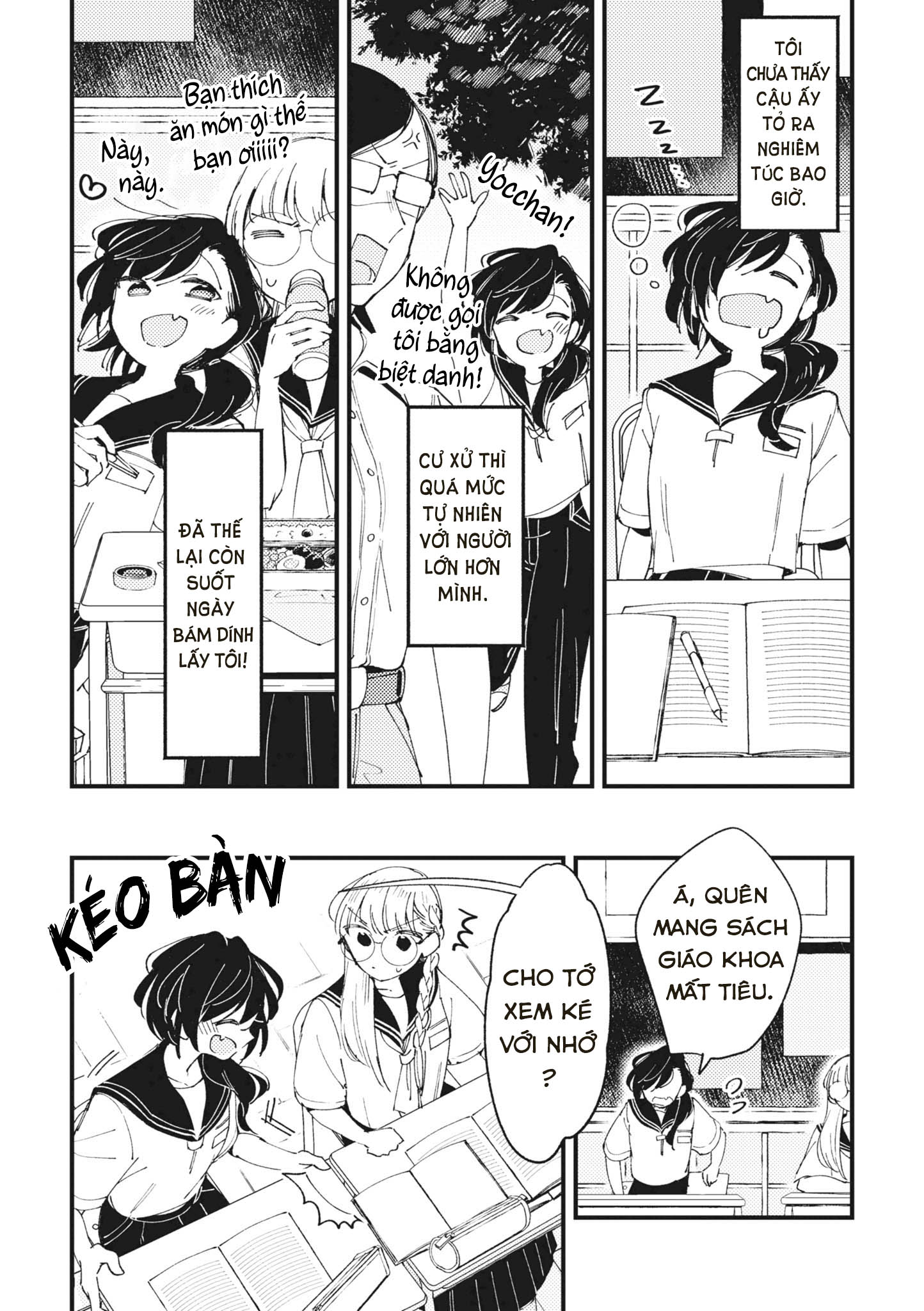 đọc truyện Tonari No Seki Ga Sukina Hito Datta Gakusei Yuri Anthology Chương 8 ảnh 7 tại Thiên Thai Truyện