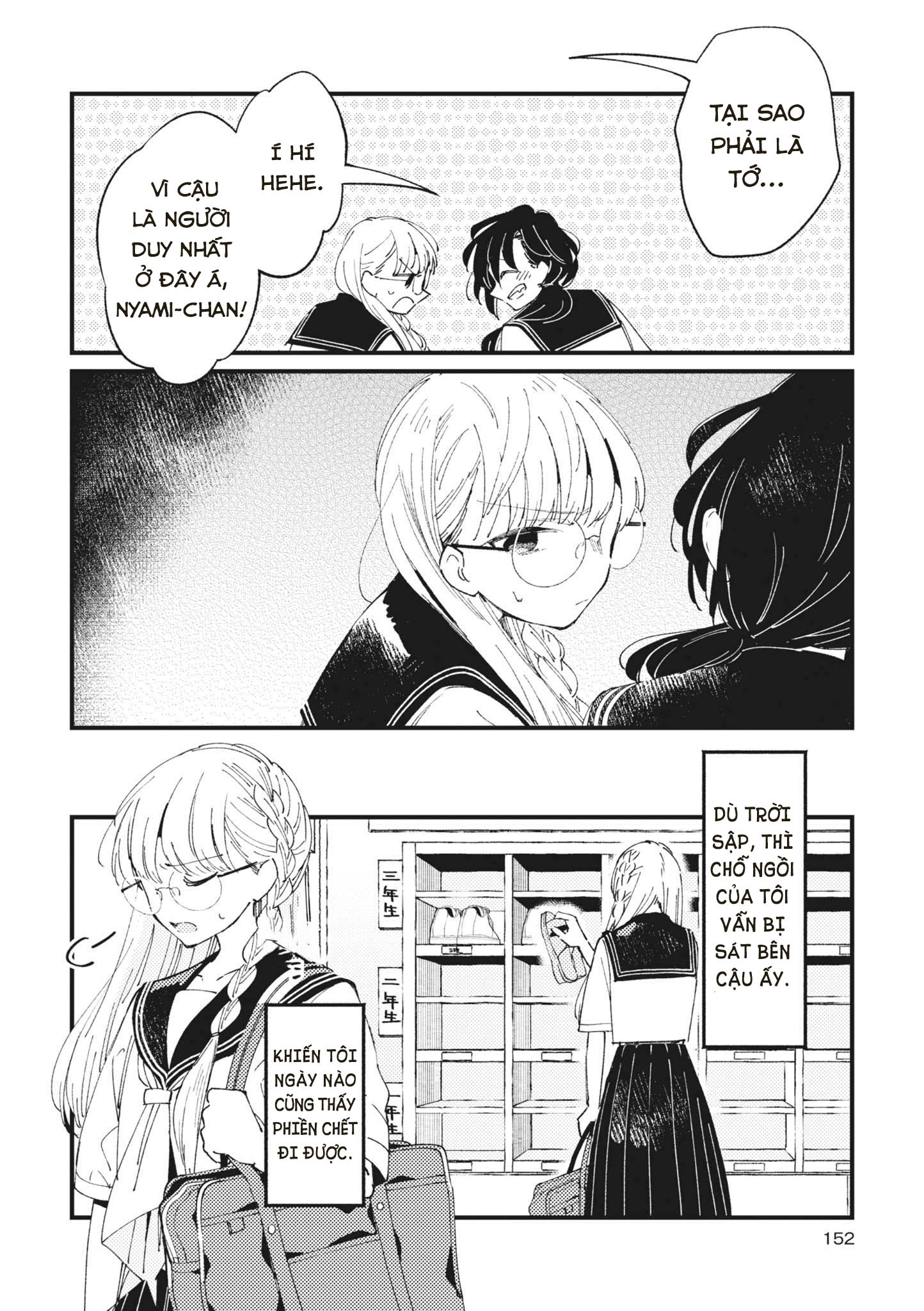 đọc truyện Tonari No Seki Ga Sukina Hito Datta Gakusei Yuri Anthology Chương 8 ảnh 8 tại Thiên Thai Truyện