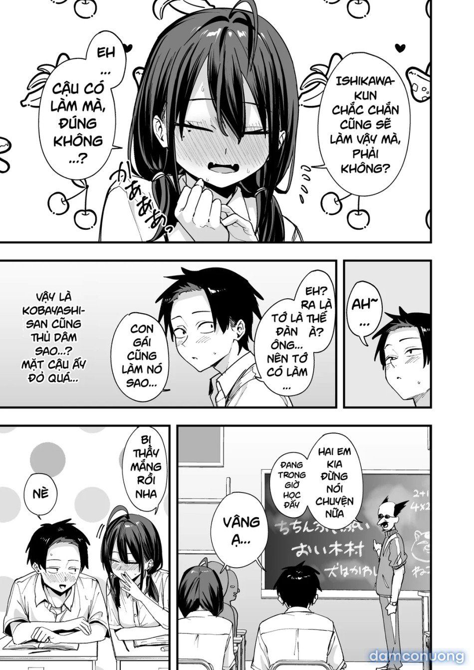 đọc truyện Tonari No Seki No Tomodachi To Issho Ni Onanii Suru Hanashi Oneshot ảnh 12 tại Giả Dược