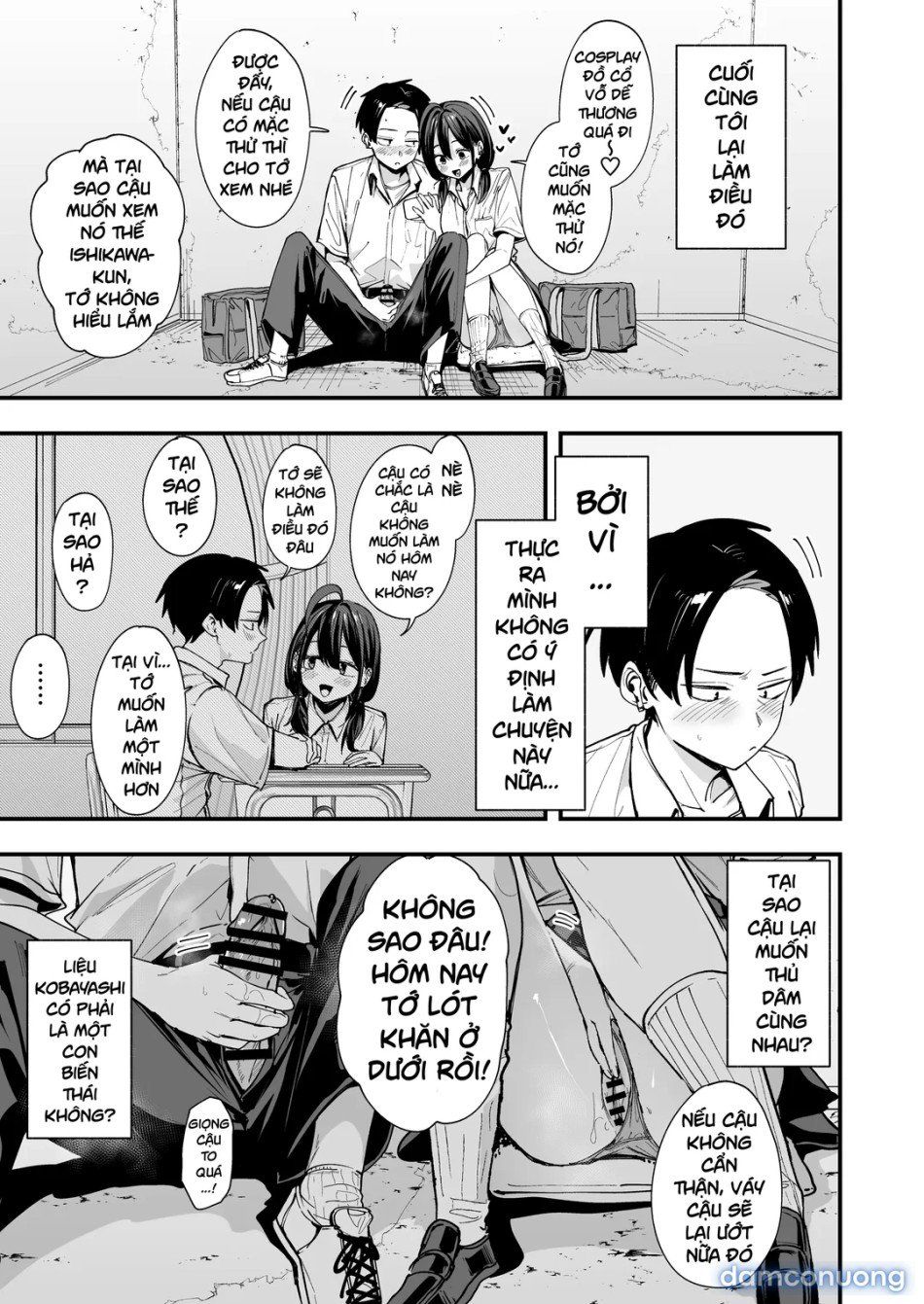 đọc truyện Tonari No Seki No Tomodachi To Issho Ni Onanii Suru Hanashi Oneshot ảnh 26 tại Giả Dược