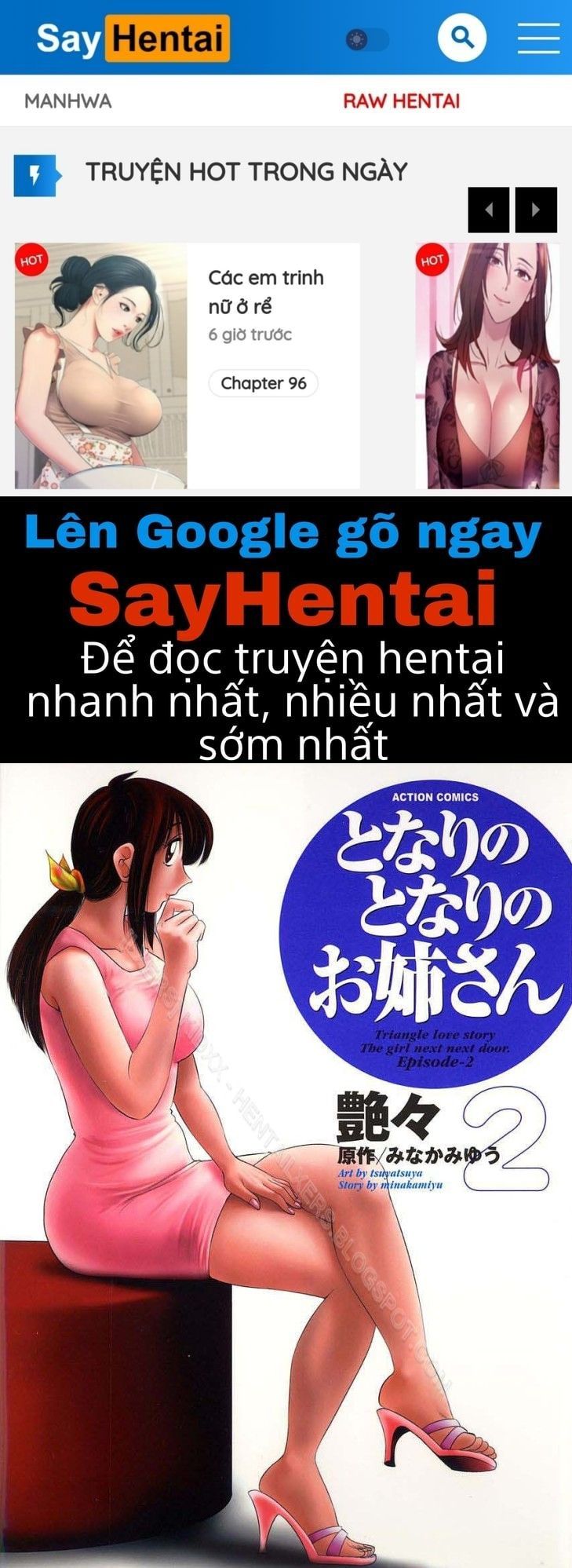 đọc truyện Tonari No Tonari No Oneesan Chương 10 ảnh 1 tại Thiên Thai Truyện