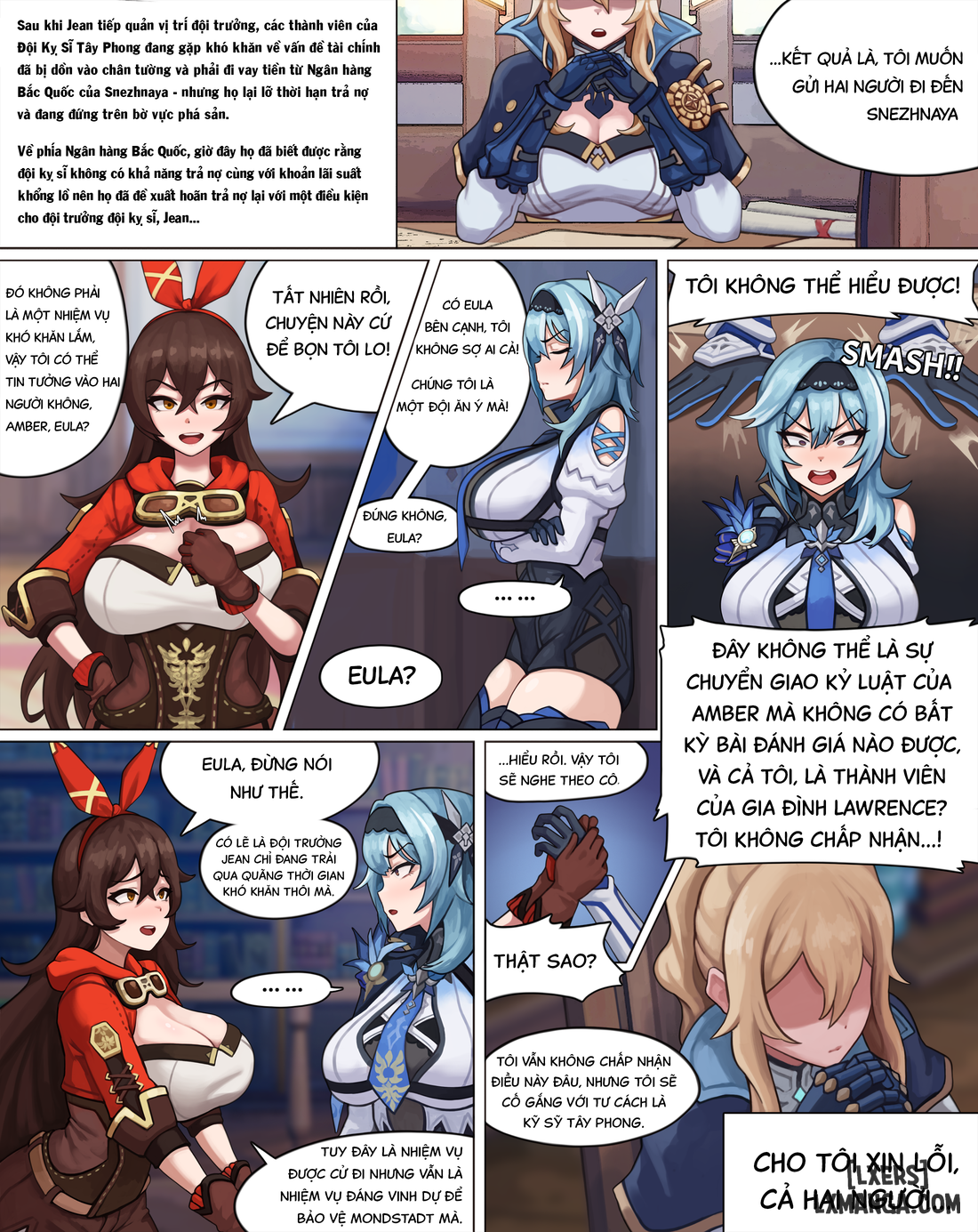 đọc truyện Tổng Hợp Doujinshi Genshin Impact Được Vẽ Bởi Poper Chương 0.1 ảnh 2 tại Giả Dược