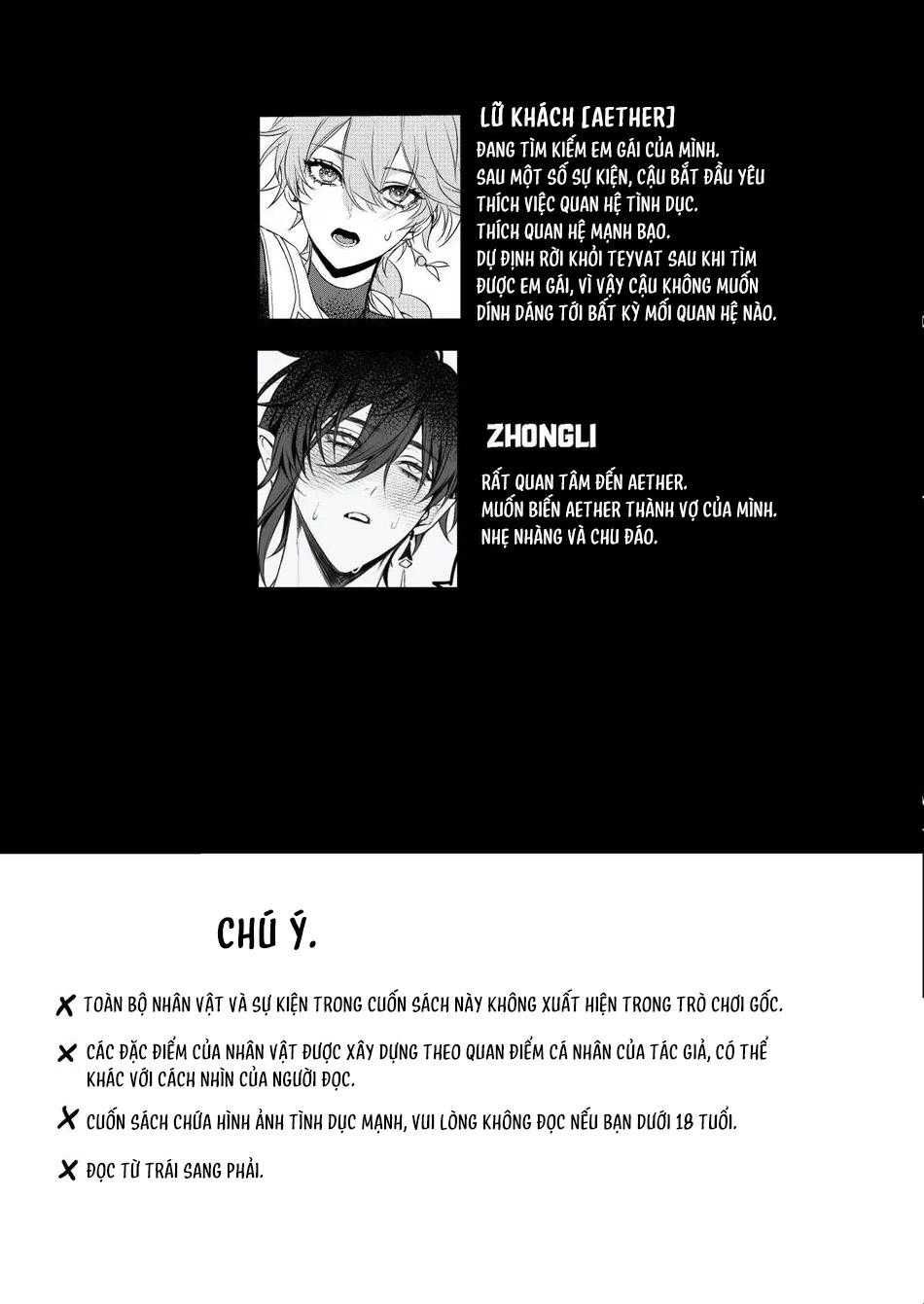 đọc truyện Tổng Hợp Oneshot Genshin Impact Chương 38.1 ảnh 2 tại Giả Dược