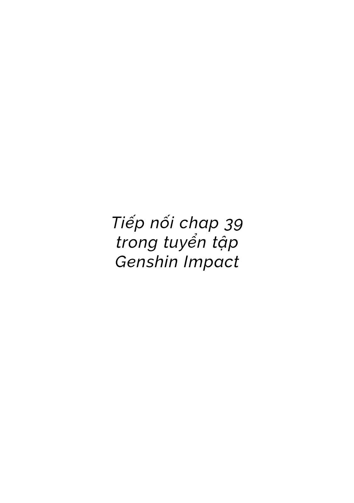 đọc truyện Tổng Hợp Oneshot Genshin Impact Chương 43 ảnh 1 tại Giả Dược