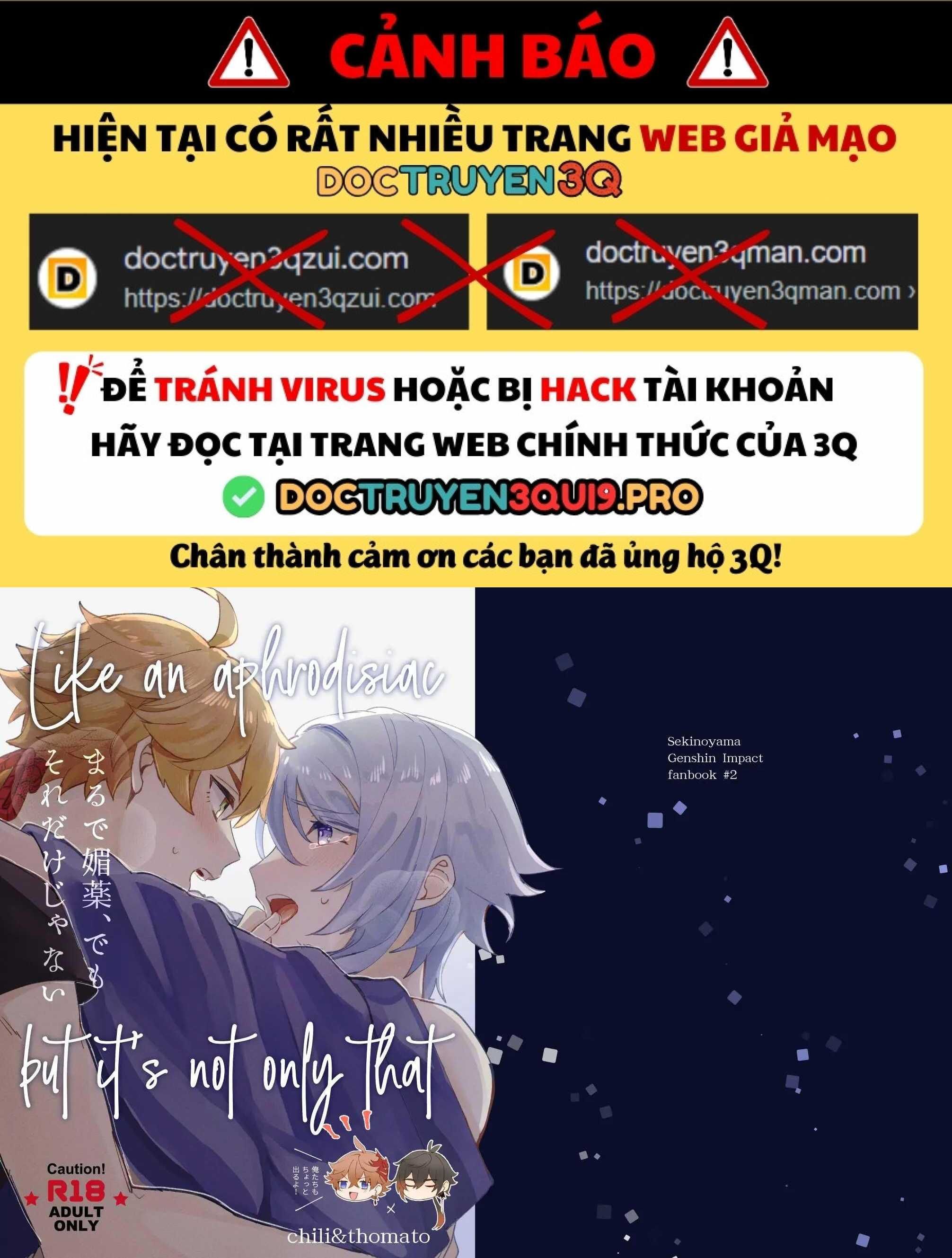 đọc truyện Tổng Hợp Oneshot Genshin Impact Chương 61 ảnh 2 tại Giả Dược