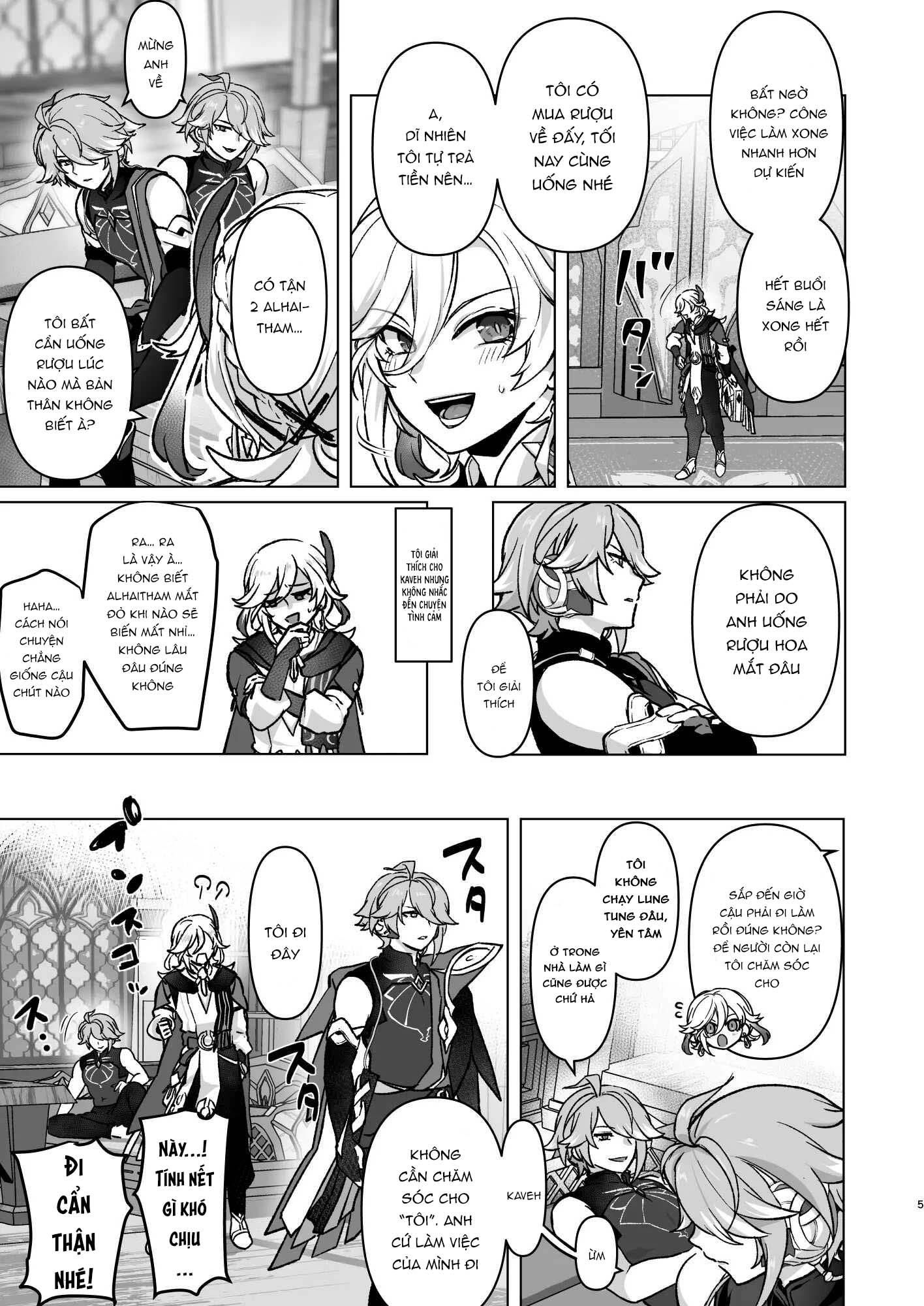 đọc truyện Tổng Hợp Oneshot Genshin Impact Chương 83 ảnh 5 tại Thiên Thai Truyện