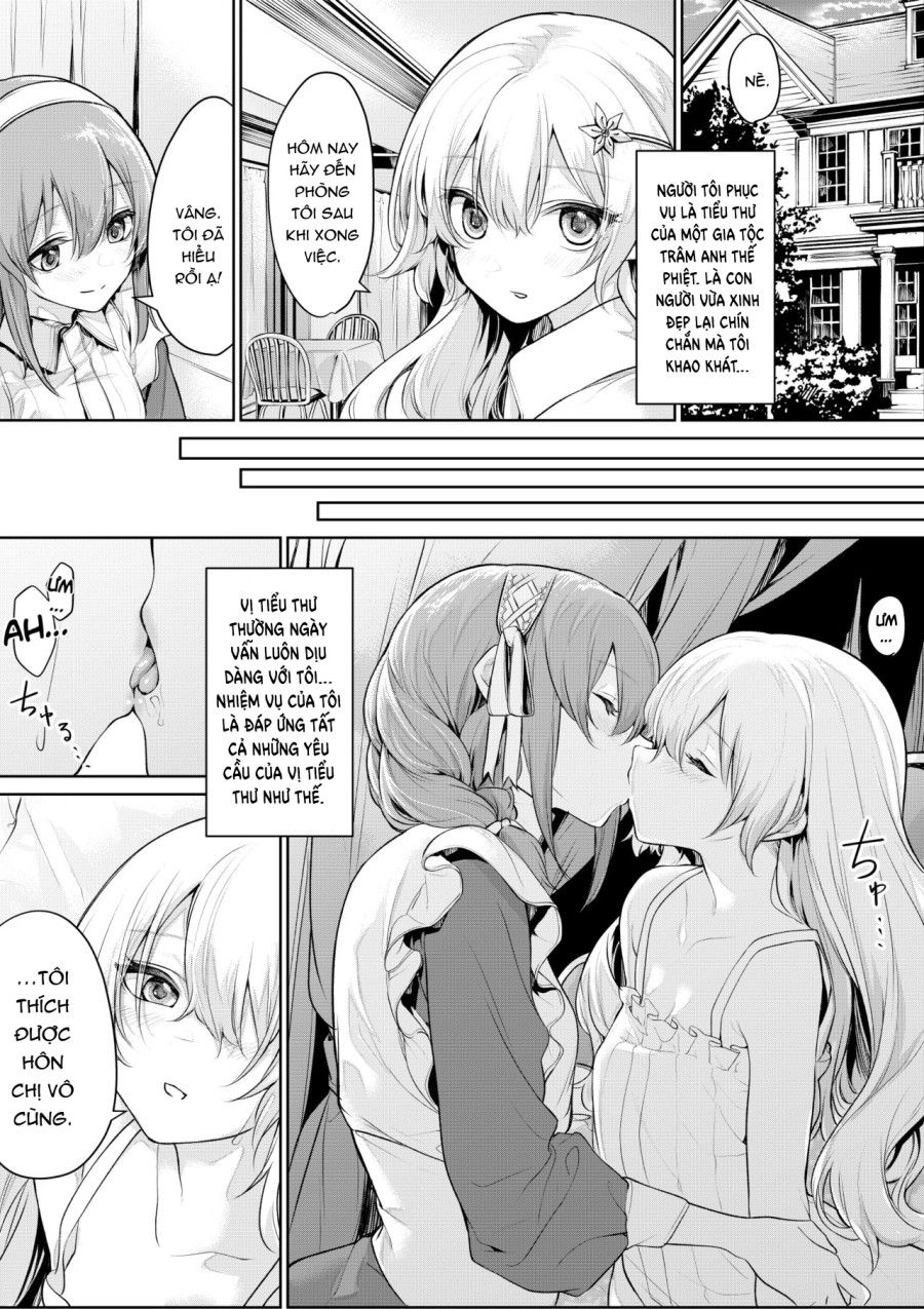 Tổng Hợp Oneshot Yuri Của Artists Zanka Chương 1 page 1 - Giả Dược