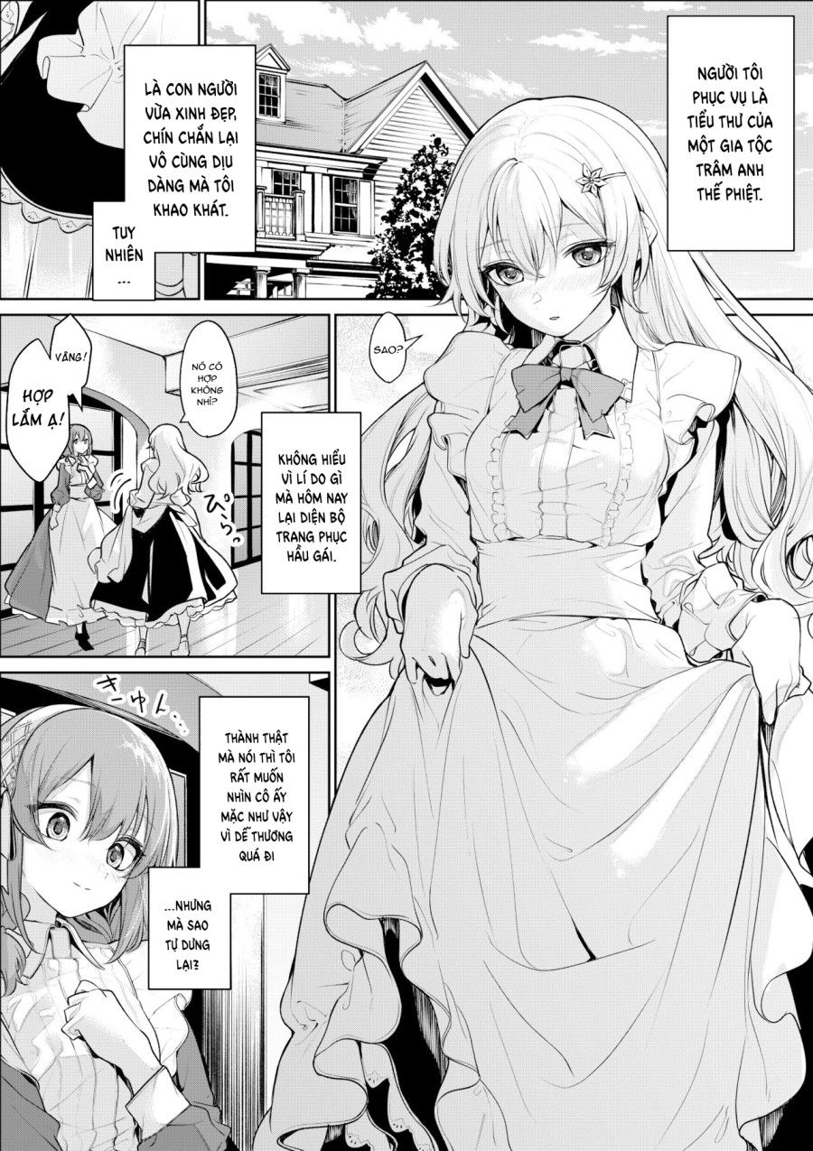 Tổng Hợp Oneshot Yuri Của Artists Zanka Chương 2 page 1 - Giả Dược