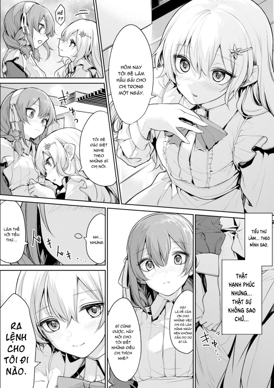 Tổng Hợp Oneshot Yuri Của Artists Zanka Chương 2 page 2 - Giả Dược