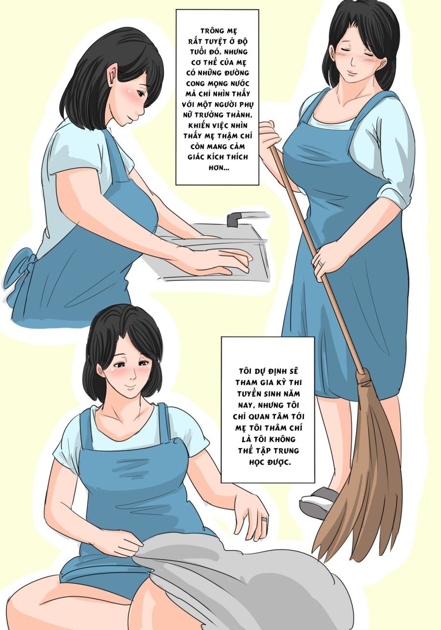Tonight Mom Gets Me Off! Oneshot page 3 - Giả Dược