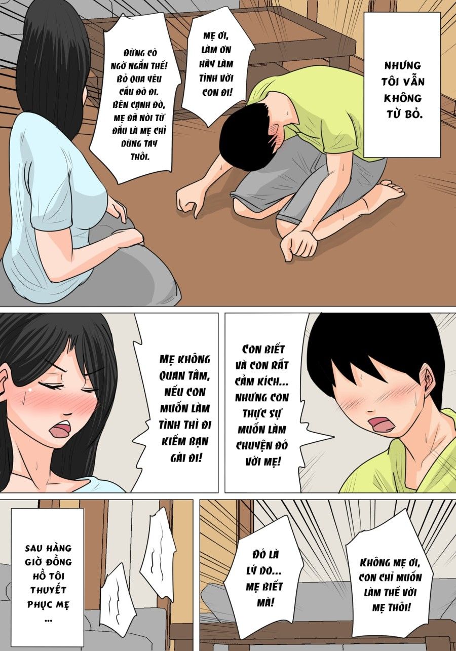 Tonight Mom Gets Me Off! Oneshot page 21 - Giả Dược