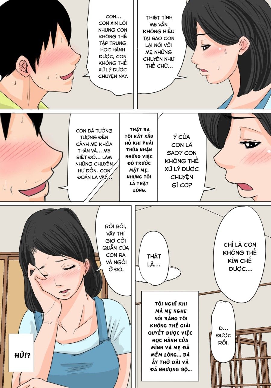 Tonight Mom Gets Me Off! Oneshot page 6 - Giả Dược