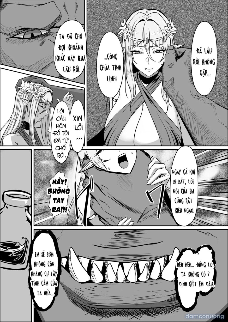 đọc truyện Torawareta Elf Touzen Seidorei No Kei Chương 0 ảnh 9 tại Thiên Thai Truyện