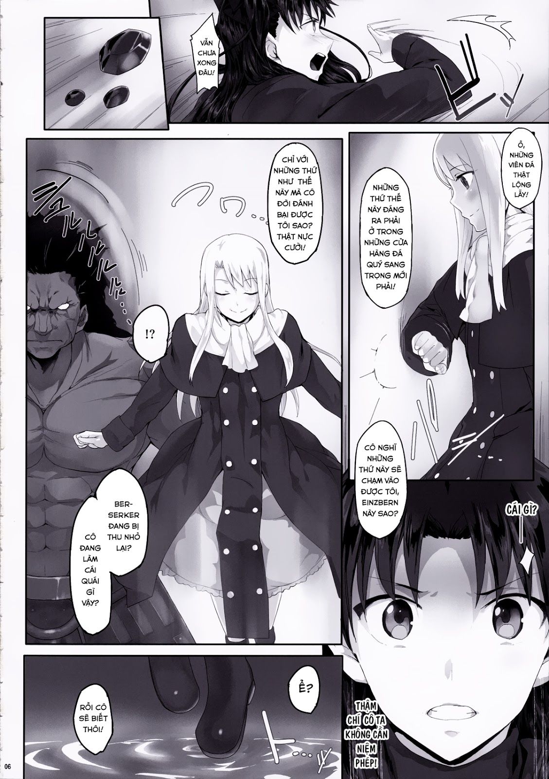 đọc truyện Tosaka Rin Ga Berserker Ni Okasareru Hon Oneshot ảnh 6 tại Giả Dược