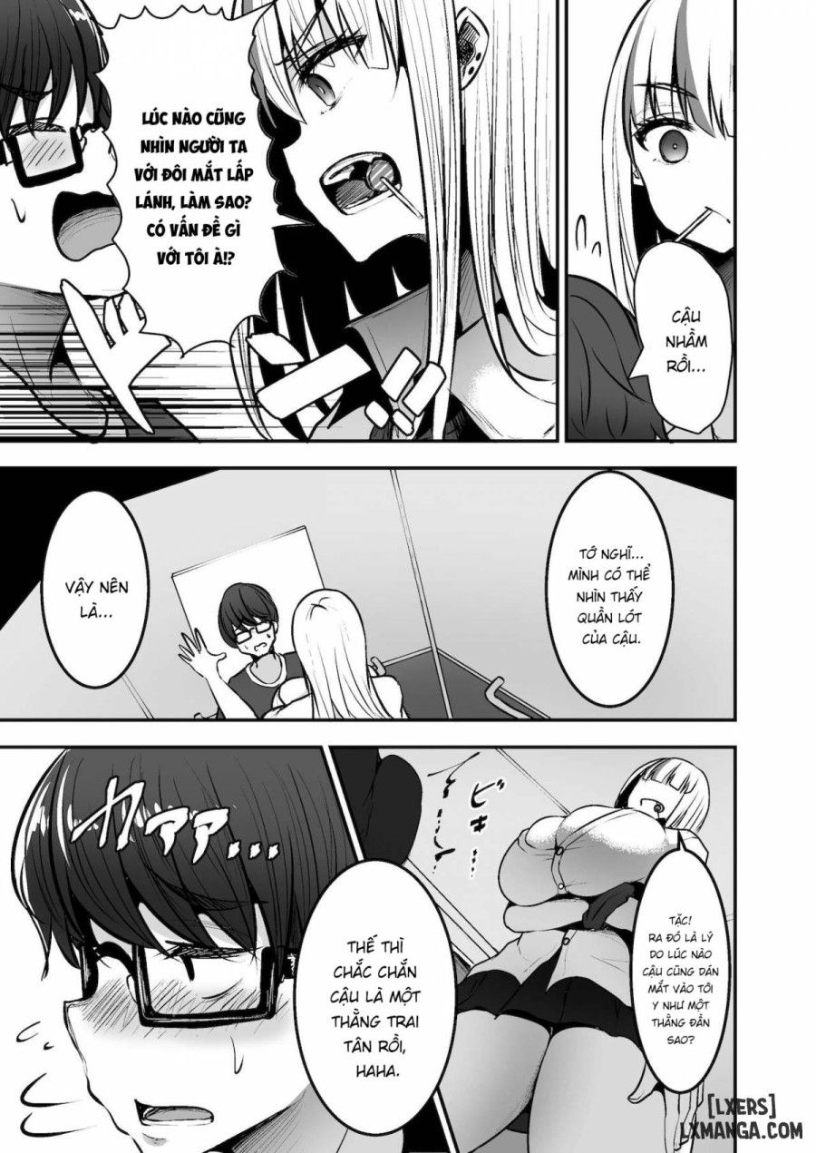 Toshokan De Benkyou Shiteitara Itsumo Kuru Gal Jk Ni... Oneshot page 11 - Giả Dược
