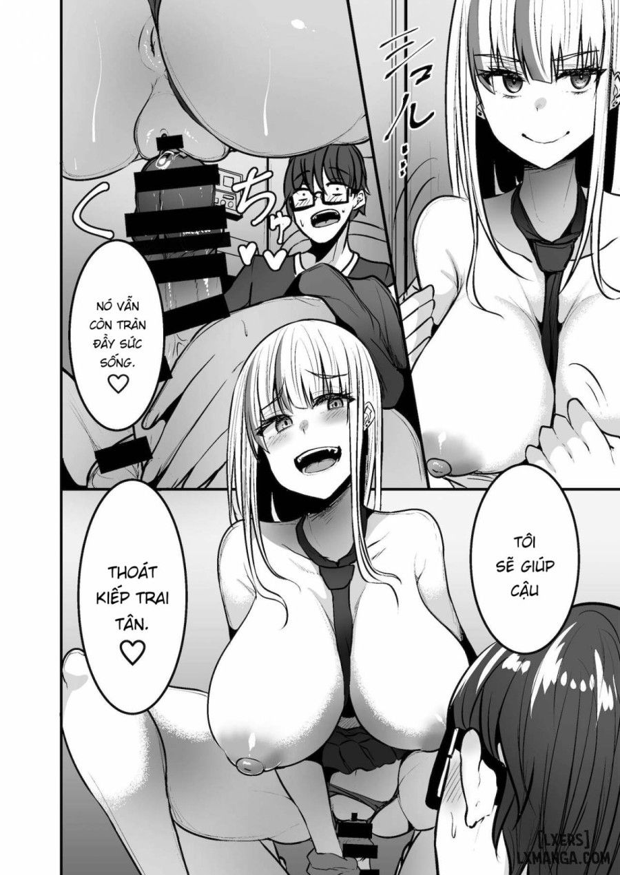 Toshokan De Benkyou Shiteitara Itsumo Kuru Gal Jk Ni... Oneshot page 16 - Giả Dược