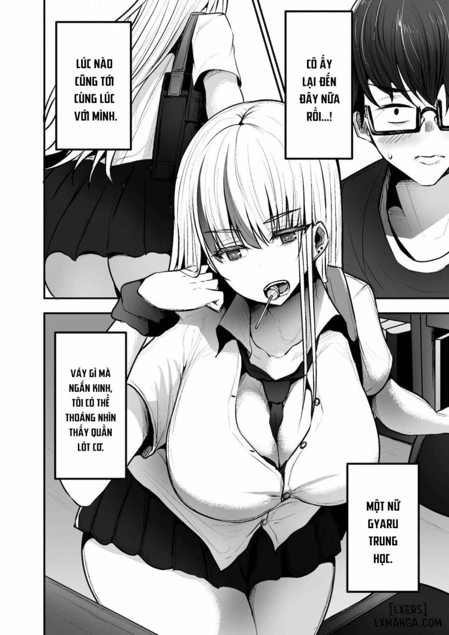 Toshokan De Benkyou Shiteitara Itsumo Kuru Gal Jk Ni... Oneshot page 4 - Giả Dược