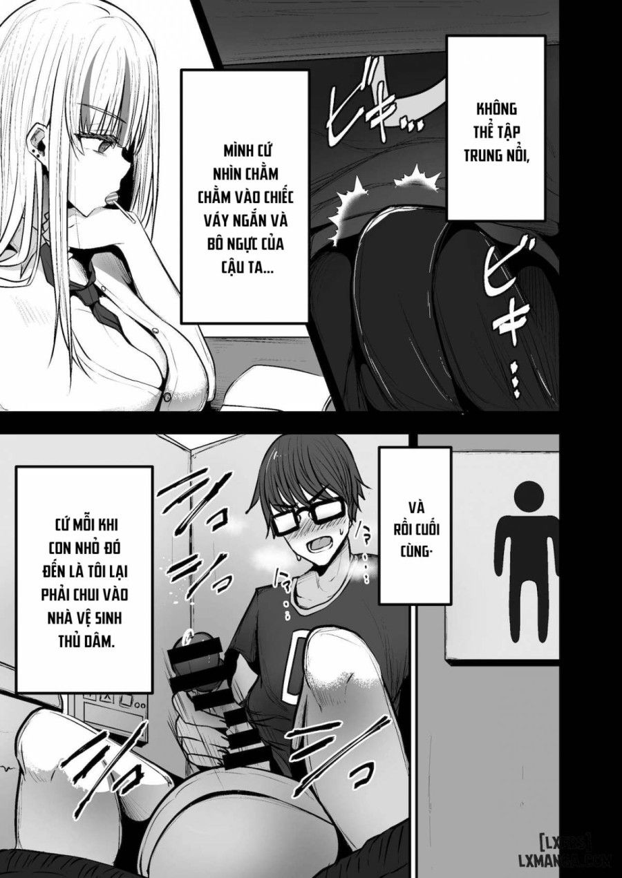 Toshokan De Benkyou Shiteitara Itsumo Kuru Gal Jk Ni... Oneshot page 7 - Giả Dược