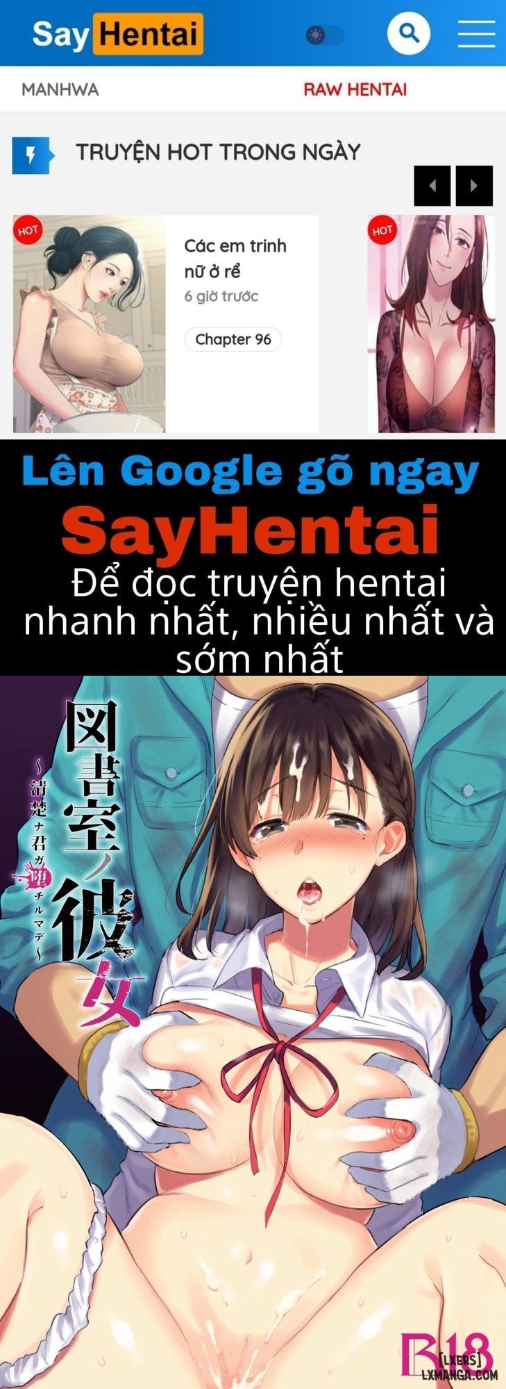 đọc truyện Toshoshitsu No Kanojo ~seiso Na Kimi Ga Ochiru Made Full Chương 1 ảnh 1 tại Giả Dược