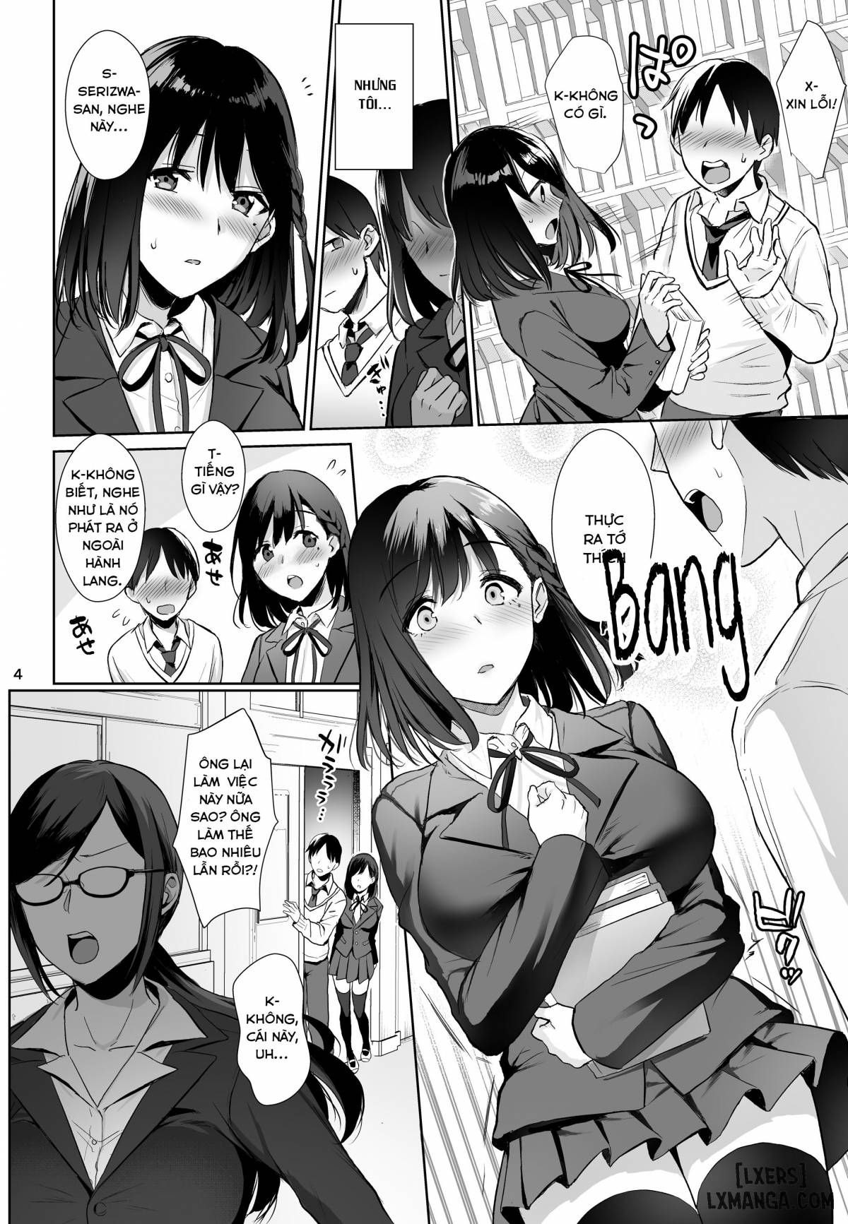 đọc truyện Toshoshitsu No Kanojo ~seiso Na Kimi Ga Ochiru Made Full Chương 1 ảnh 3 tại Giả Dược