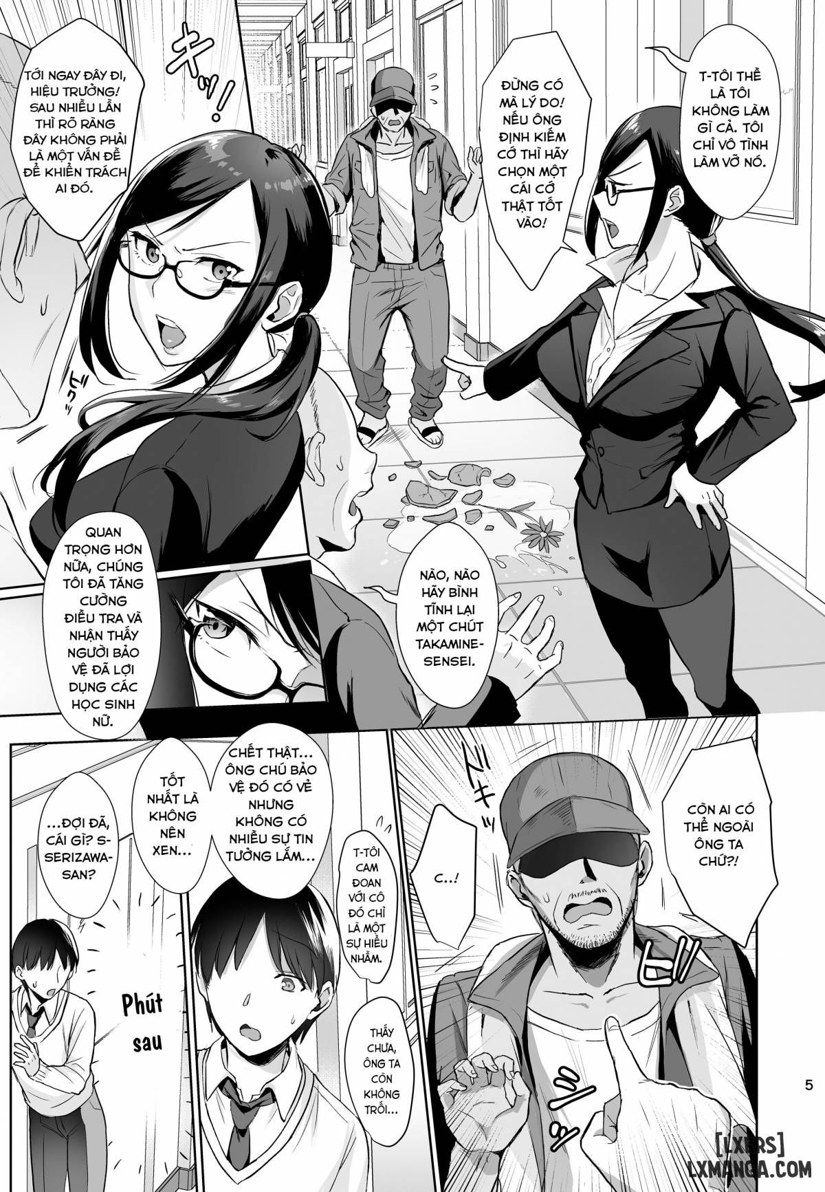 đọc truyện Toshoshitsu No Kanojo ~seiso Na Kimi Ga Ochiru Made Full Chương 1 ảnh 4 tại Giả Dược