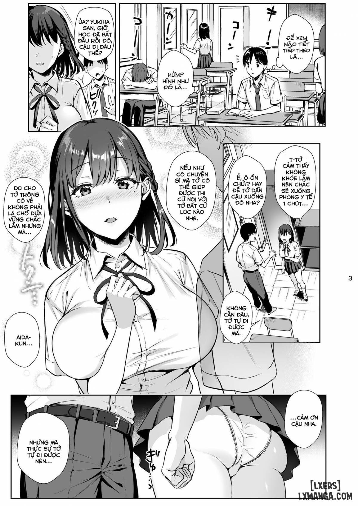 đọc truyện Toshoshitsu No Kanojo ~seiso Na Kimi Ga Ochiru Made Full Chương 2 ảnh 4 tại Giả Dược