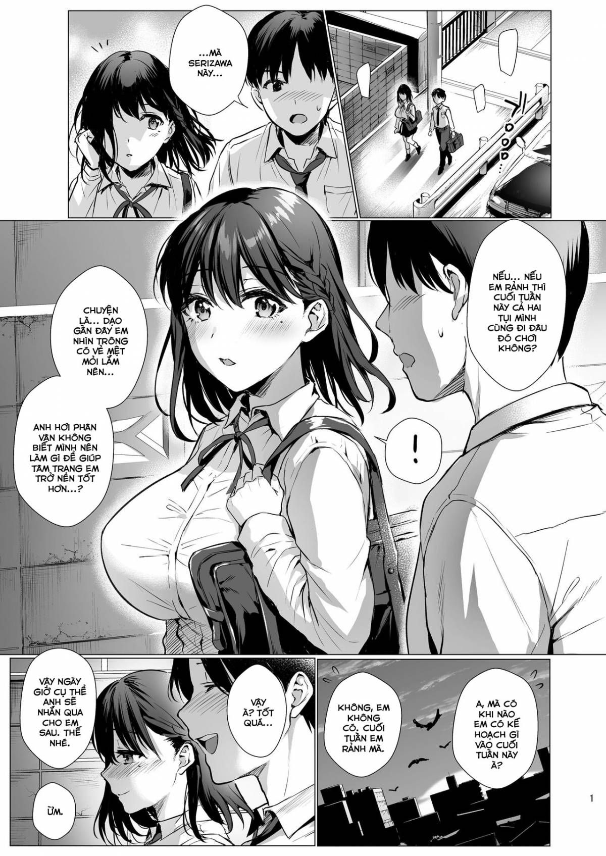 đọc truyện Toshoshitsu No Kanojo ~seiso Na Kimi Ga Ochiru Made Chương 3 ảnh 2 tại Giả Dược
