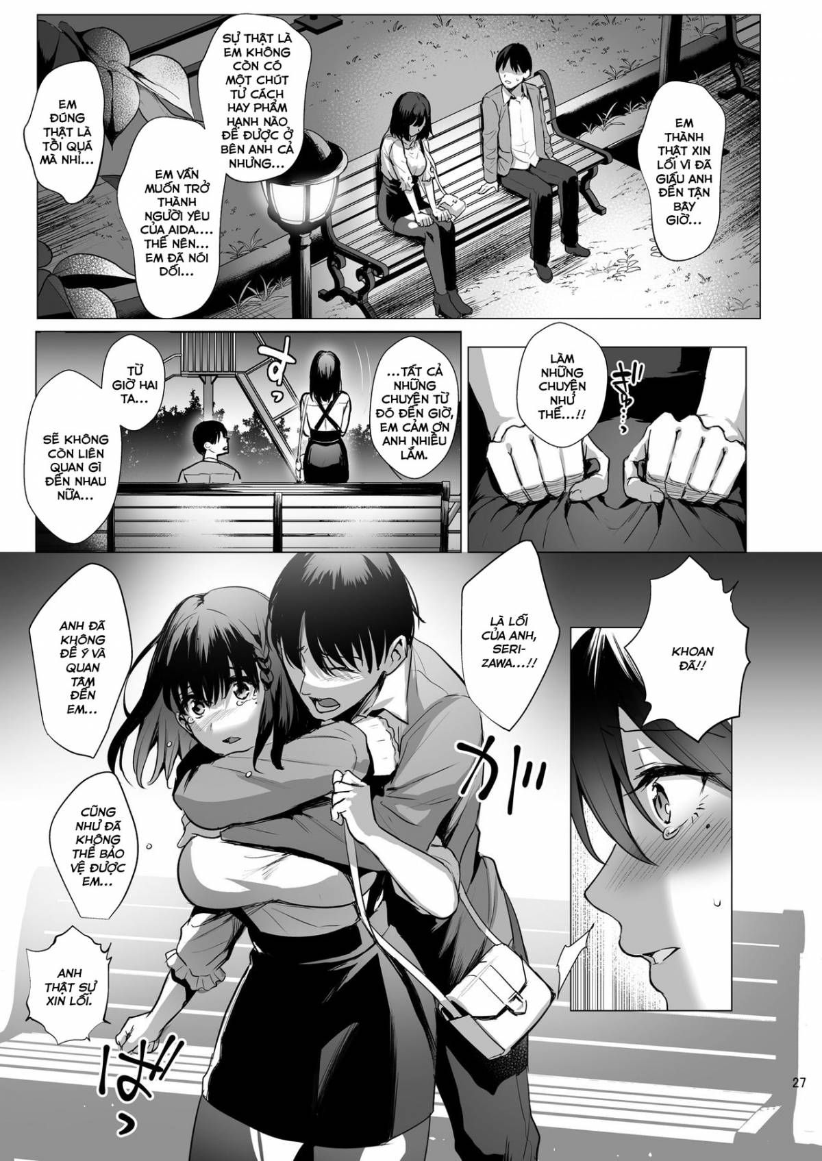 đọc truyện Toshoshitsu No Kanojo ~seiso Na Kimi Ga Ochiru Made Chương 3 ảnh 28 tại Giả Dược
