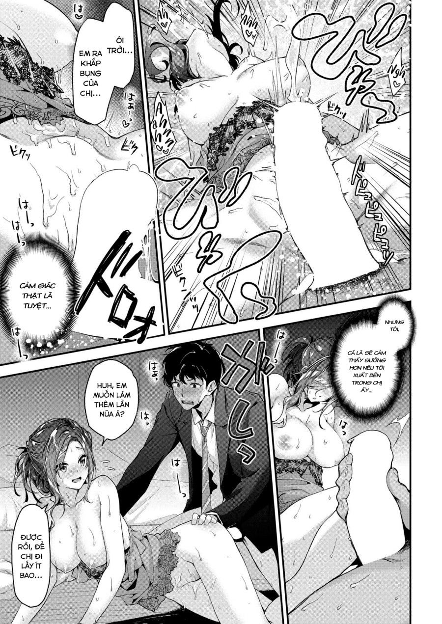 Totsugeki★tonari No Onee-san Oneshot page 14 - Giả Dược