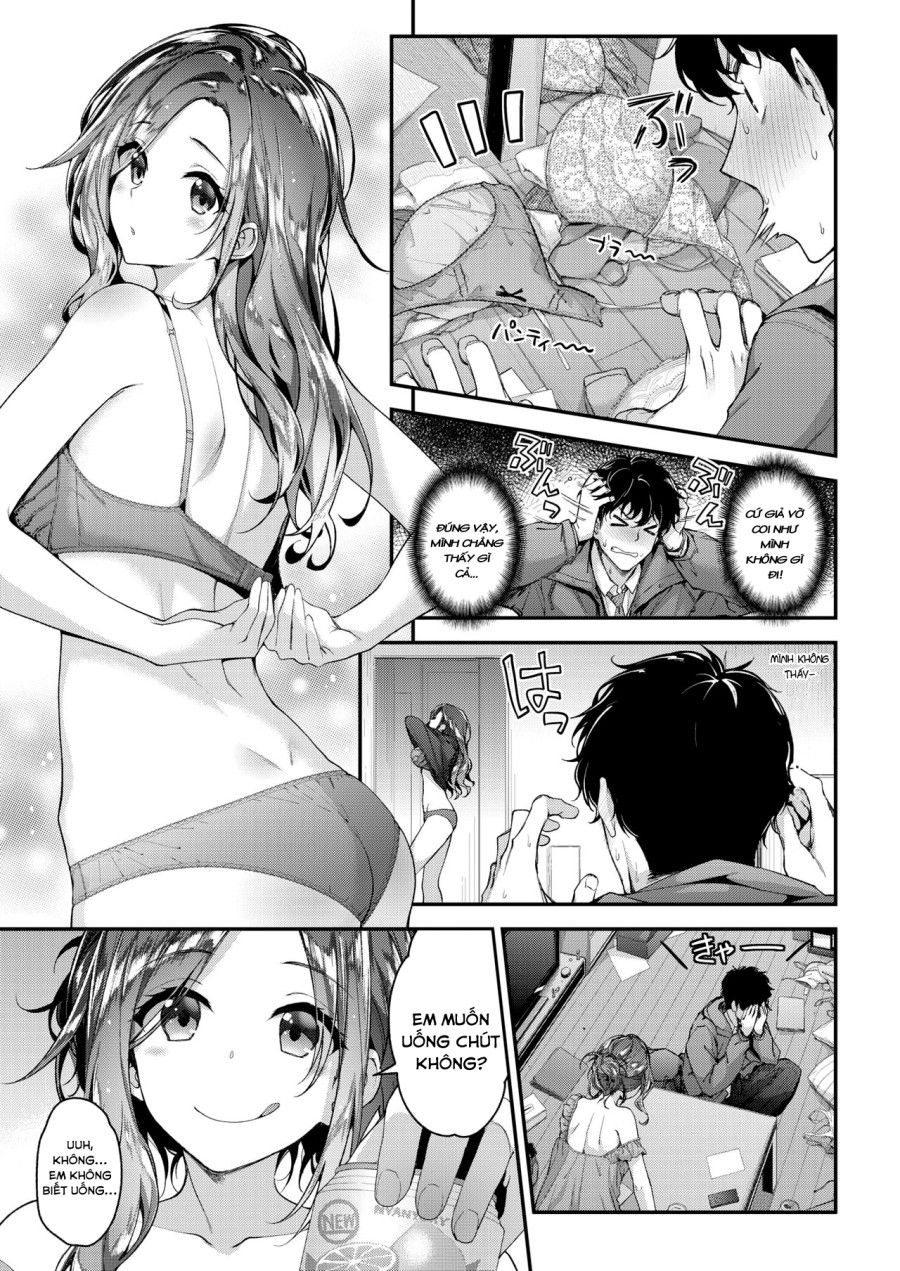 Totsugeki★tonari No Onee-san Oneshot page 4 - Giả Dược