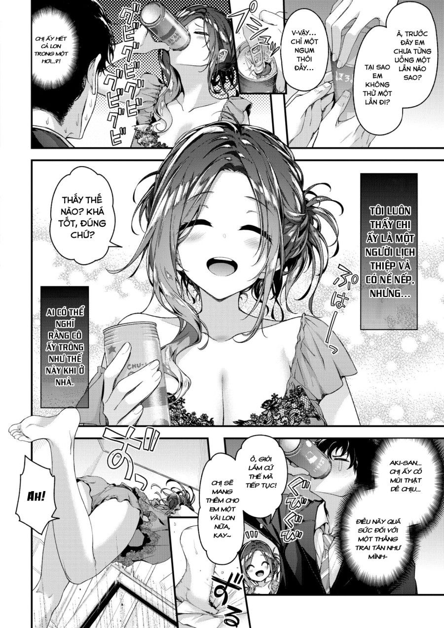 Totsugeki★tonari No Onee-san Oneshot page 5 - Giả Dược