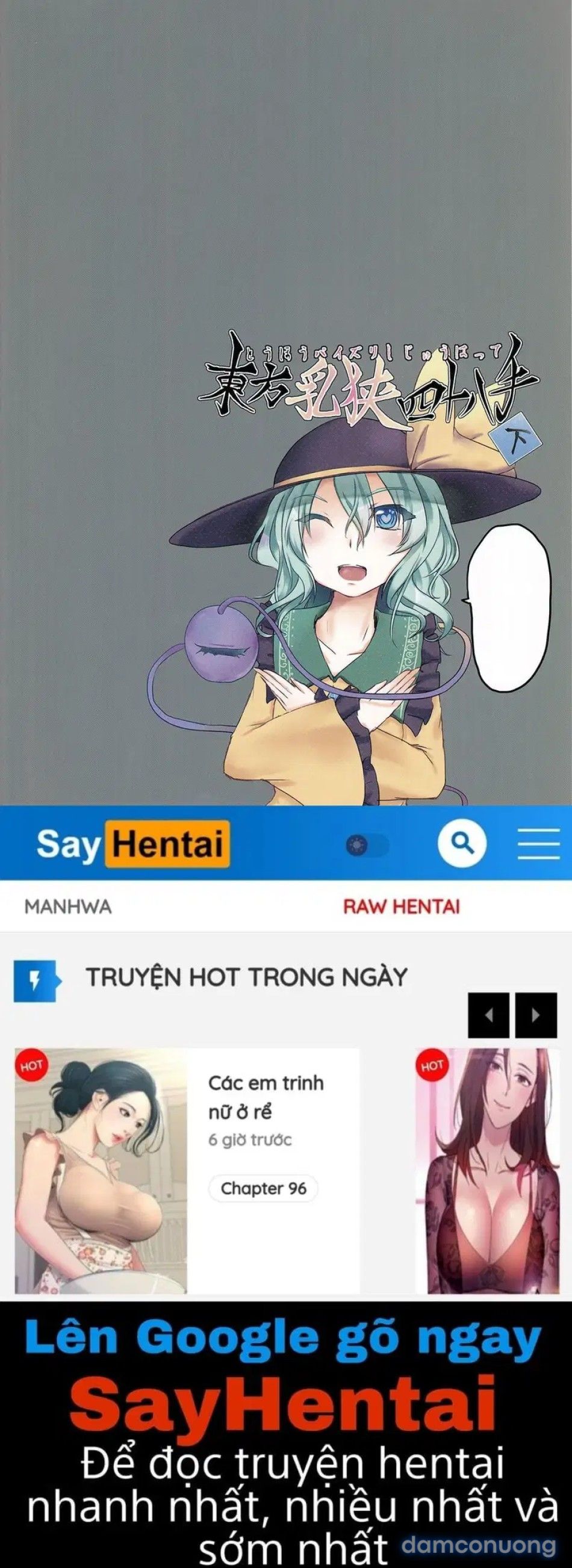 đọc truyện Touhou_ 48 Tuyệt Kỹ _công Phá_ Bằng Ngực (phần 2) Chương 2 ảnh 18 tại Thiên Thai Truyện