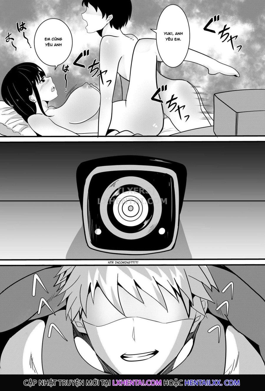Tousatsu Douga De Kyouhaku Sarete Boku No Shinyuu Ni Nando Mo Okasareru Kanojo Oneshot page 15 - Giả Dược