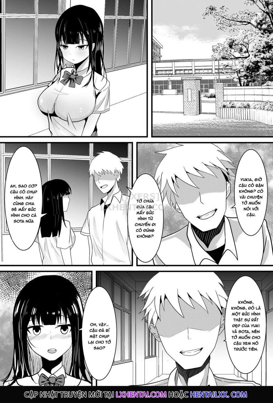 Tousatsu Douga De Kyouhaku Sarete Boku No Shinyuu Ni Nando Mo Okasareru Kanojo Oneshot page 16 - Giả Dược